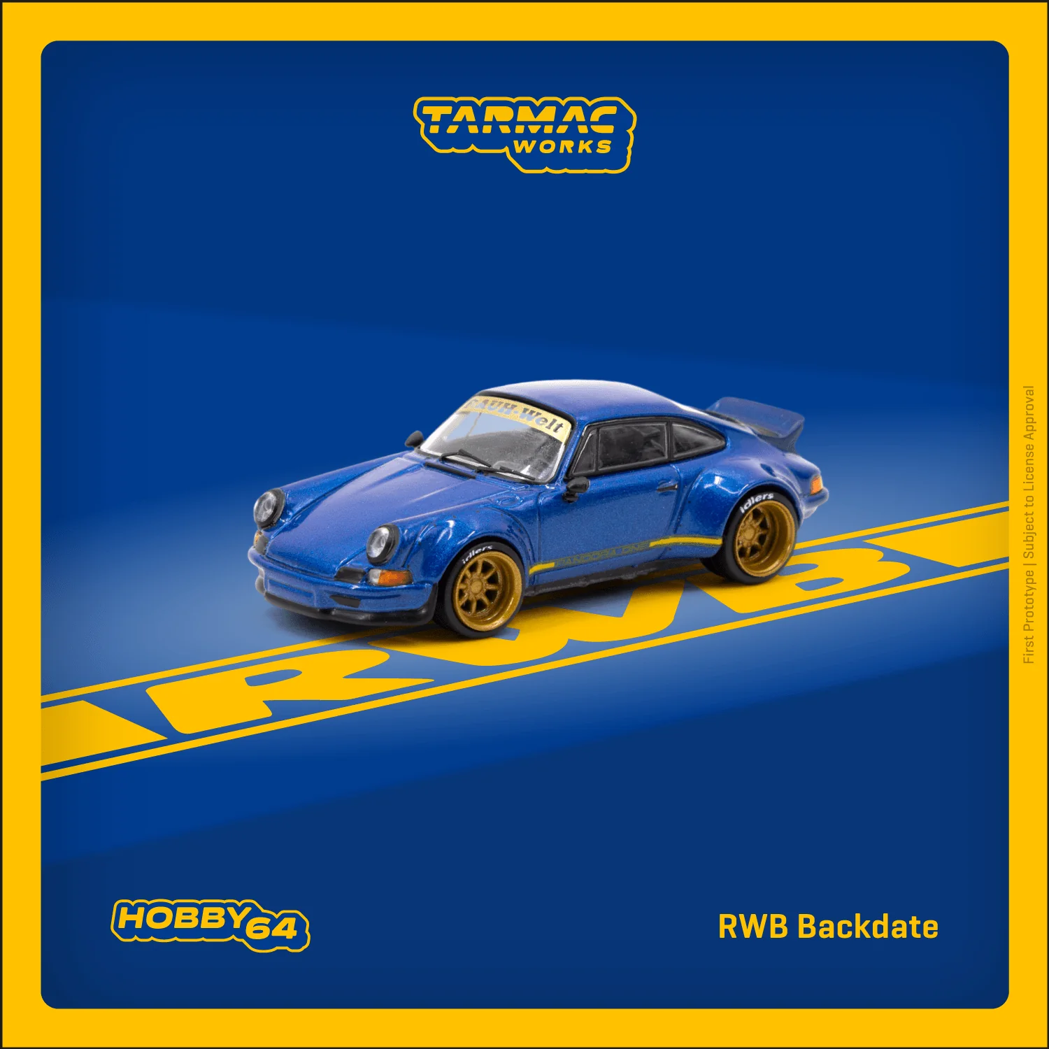 TARMAC WORKS HOBBY64 1/64 RWB Backdate Pandora One T64-046-PO
