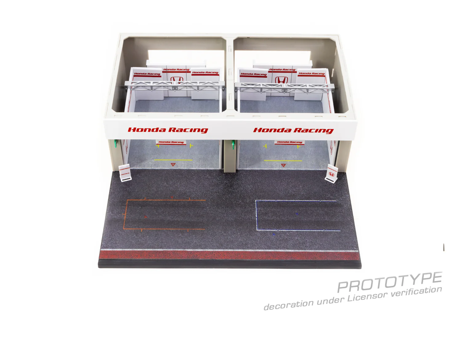 TARMAC WORKS PARTS64 1/64 Pit Garage Diorama Honda Racing T64D-TL001-HONDA - Image 3