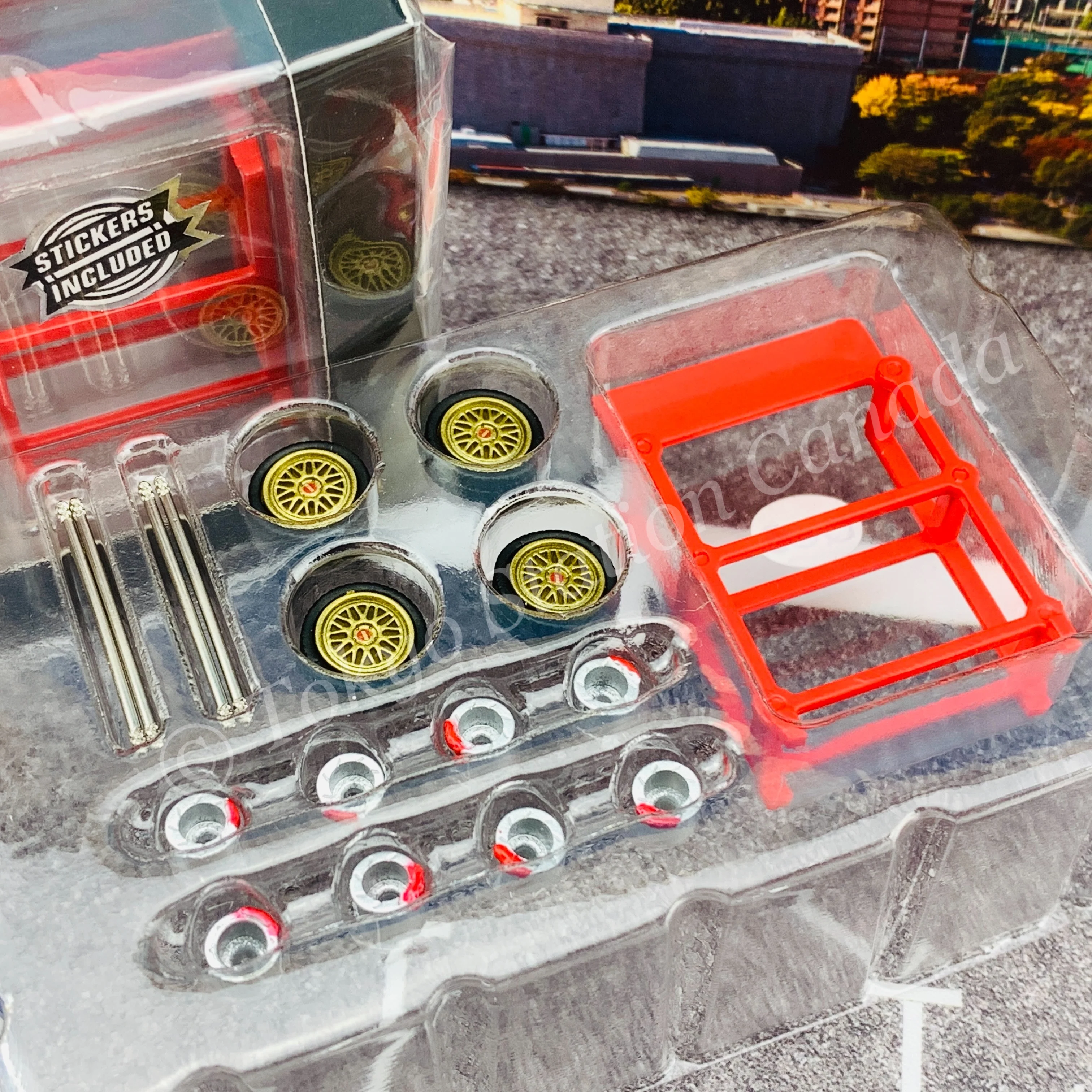 TARMAC WORKS PARTS64 1/64 BBS LM Gold T64W-001-CE - Image 2