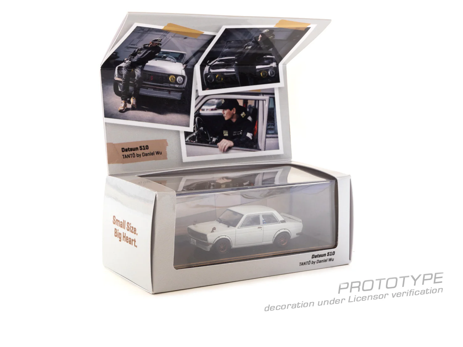 TARMAC WORKS ROAD64 1/64 Datsun 510 Tanto by Daniel Wu Limited to 3,552 pcs (Proceeds to donate to Hong Kong Cancer Fund) T64R-052-TANTO - Image 2
