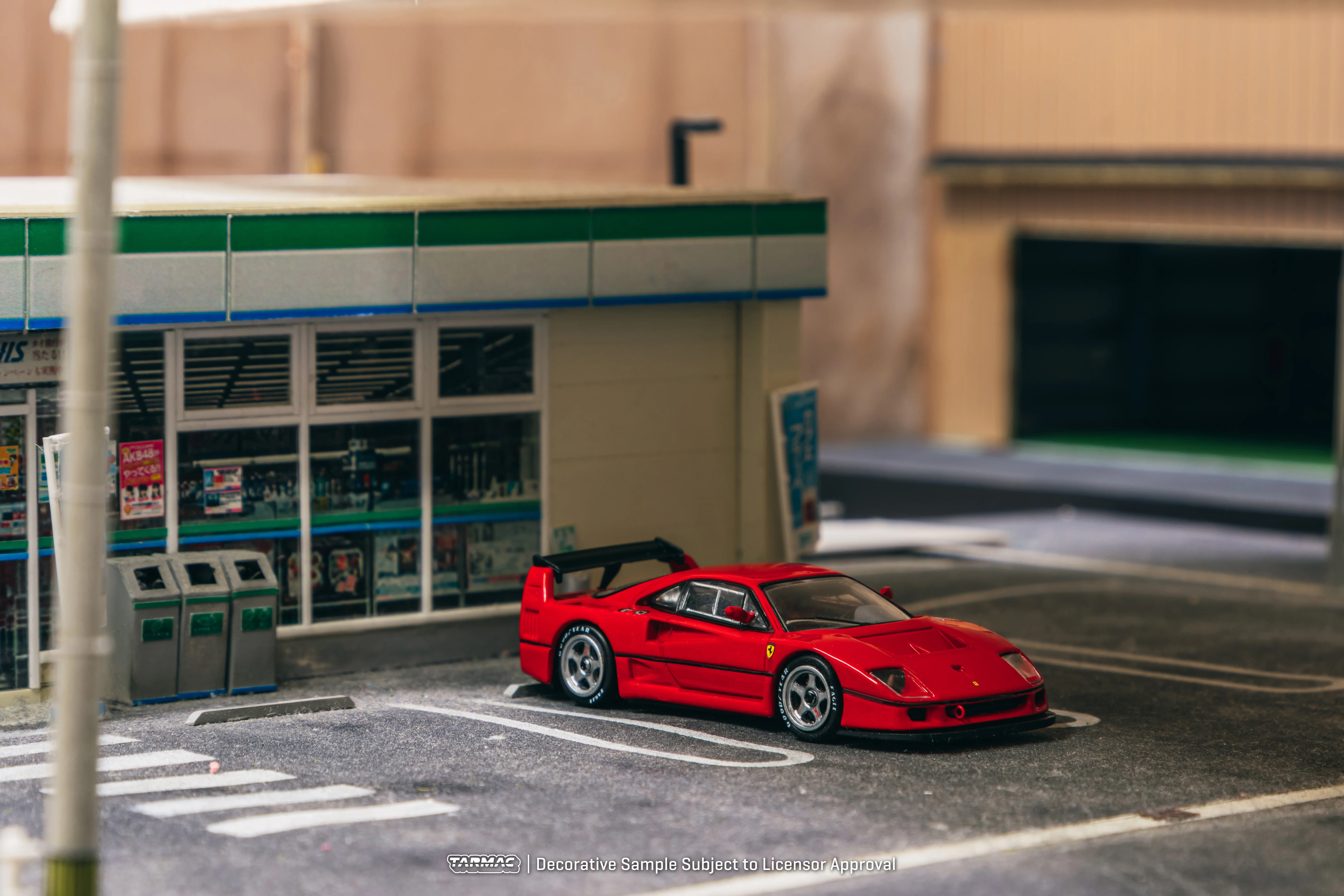 Tarmac Works ROAD64 1/64 Ferrari F40 LM Red T64R-075-RE - Image 3