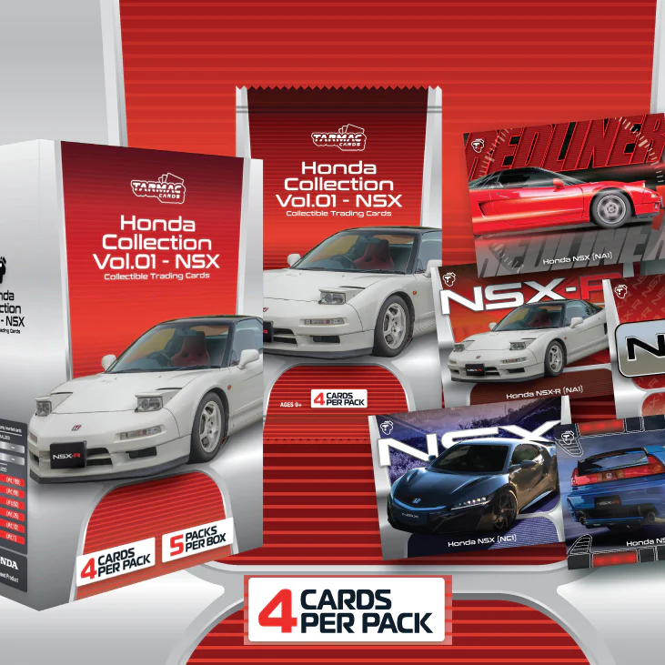 TARMAC WORKS Tarmac Cards Honda Collection Vol.01 - NSX TC-HONC-01-PACK (Individual Pack) - Image 2