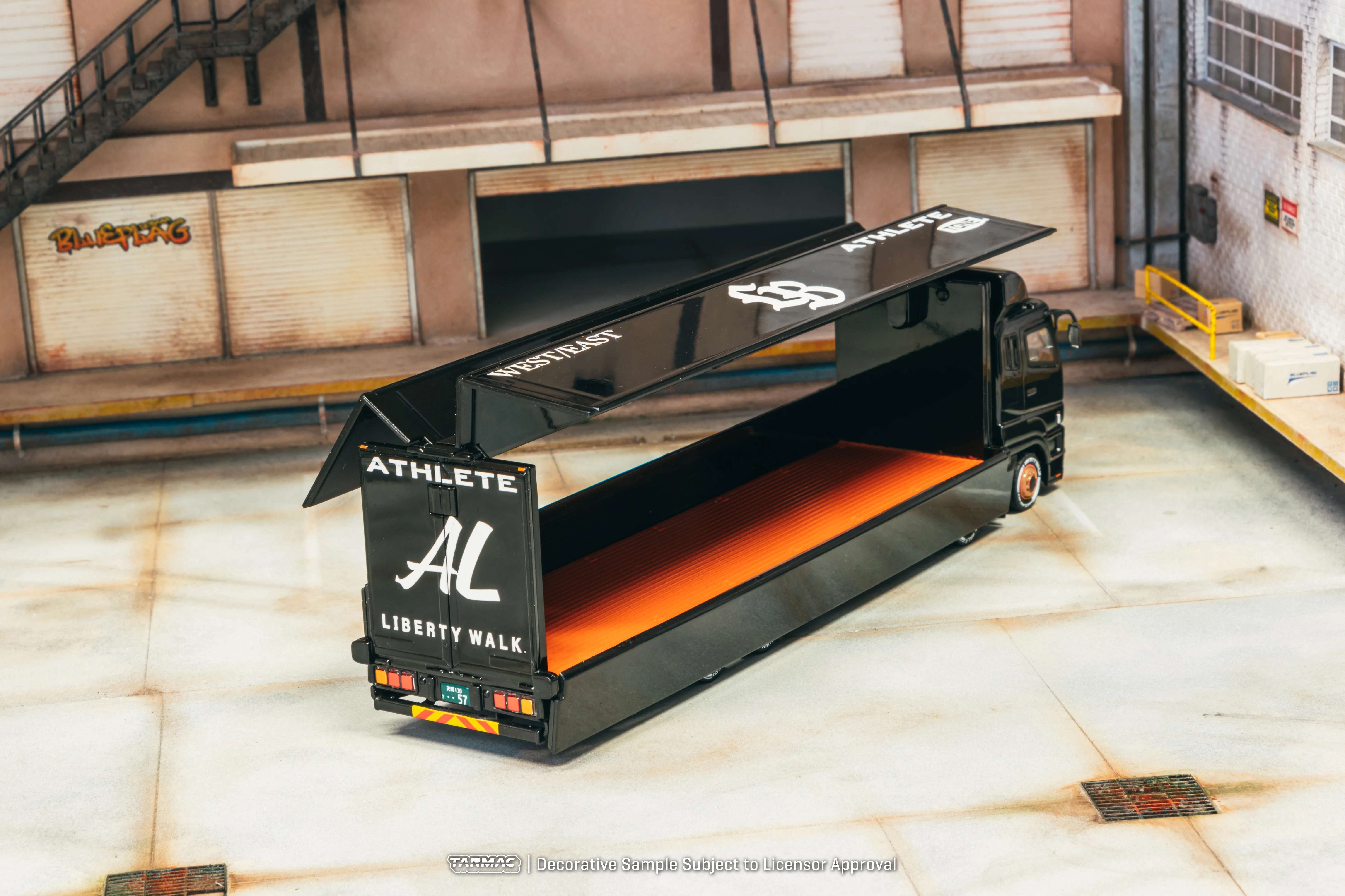 TARMAC WORKS TRUCK64 1/64 Mitsubishi Fuso Super Great LB-TRUCKS T64T-TL001-LBB - Image 2