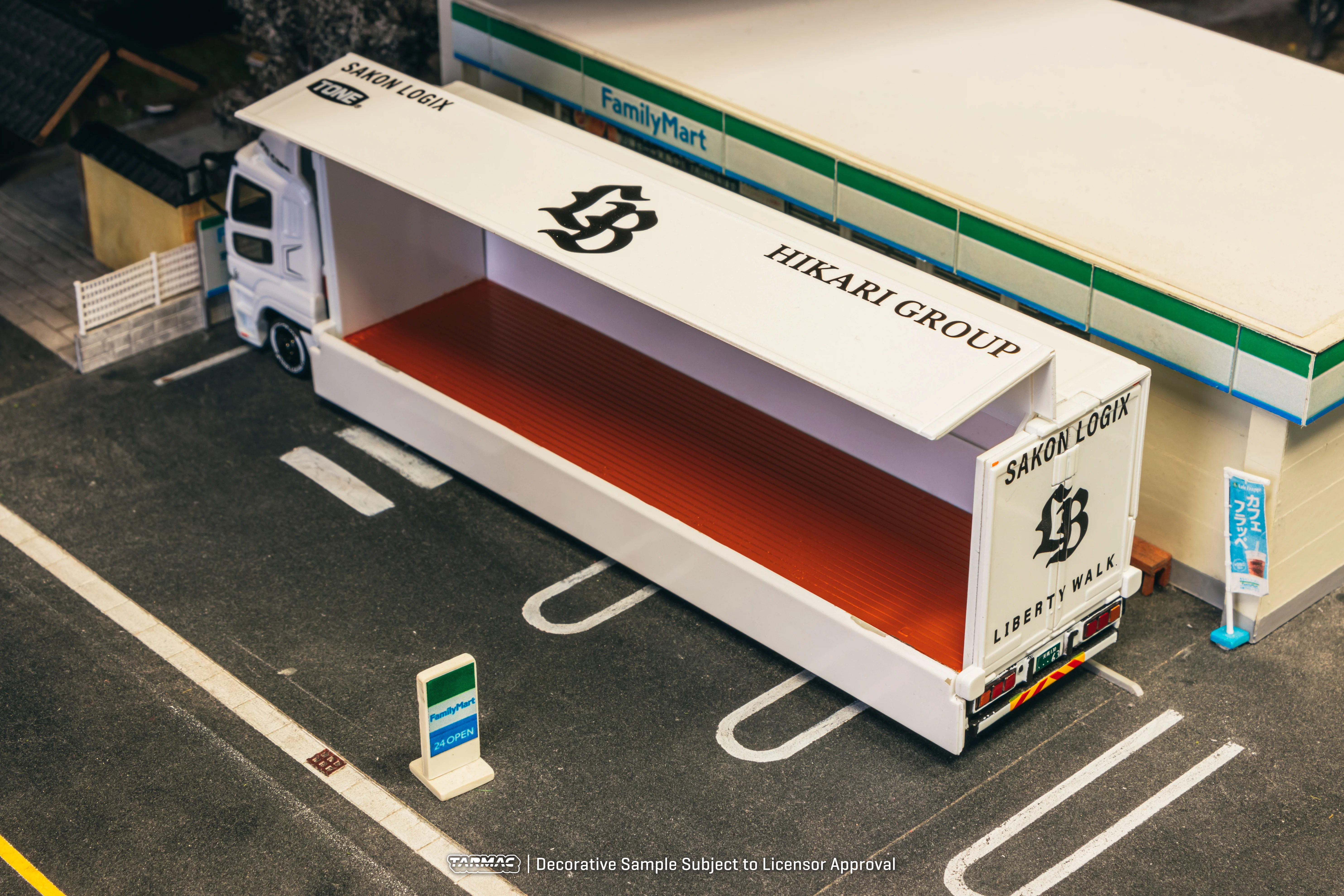 PREORDER TARMAC WORKS TRUCK64 1/64 Mitsubishi Fuso Super Great LB-TRUCKS T64T-TL001-LBW (Approx. Release Date :  AUGUST 2025 subject to manufacturer's final decision) - Image 3