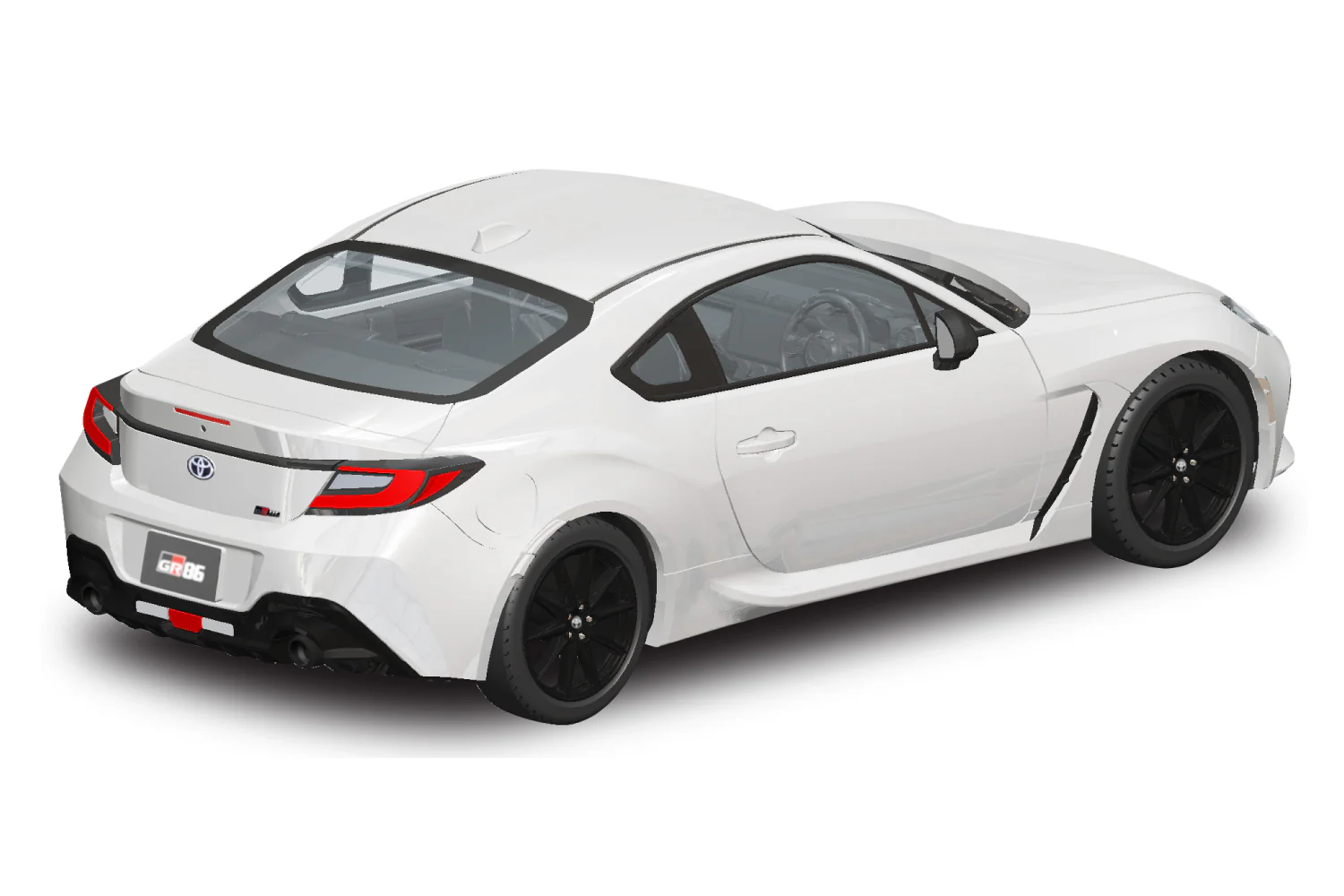 THE SNAP KIT Toyota GR86 Crystal White Pearl 21-B - Image 2