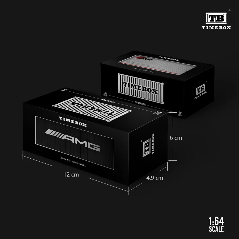 TIME BOX 1/64 Diecast 20ft Container AMG - Image 3
