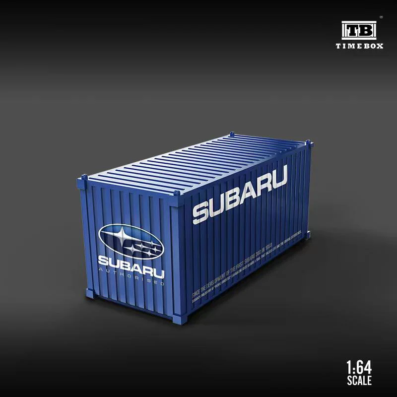TIME BOX 1/64 Diecast 20ft Container SUBARU - Image 2