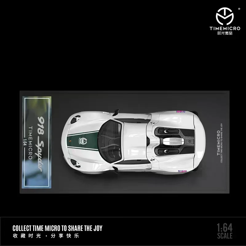 TIME MICRO 1/64 918 Dubai Police Car with Figurine - Image 2