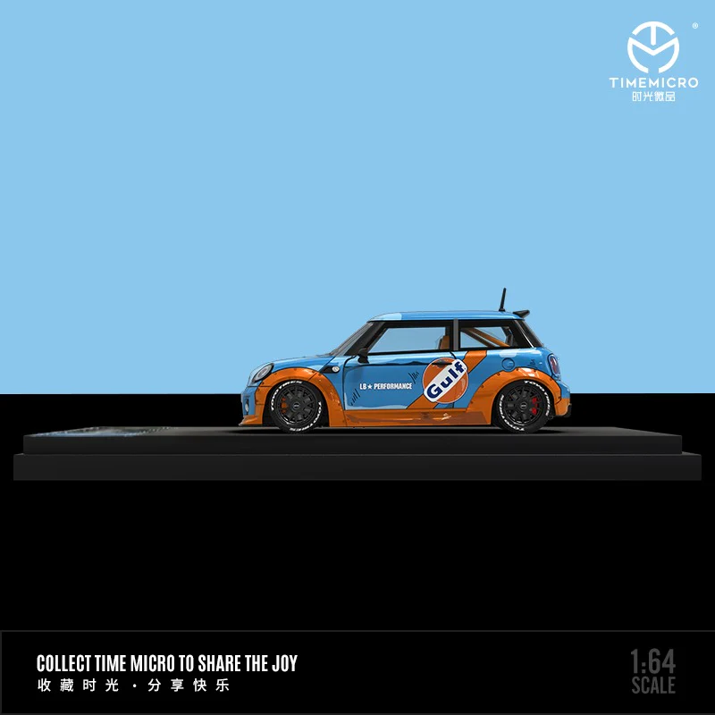 TIME MICRO 1/64 LBWK Mini Cooper GULF Manga Version - Image 3