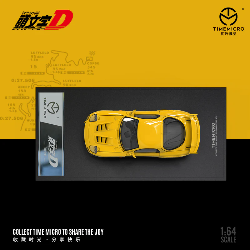 TIME MICRO 1/64 Mazda RX7 Initial D - Image 2