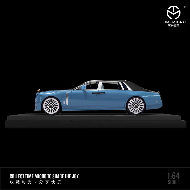 TIME MICRO 1/64 Rolls-Royce Phantom Series VIII BLUE/BLACK - Image 3