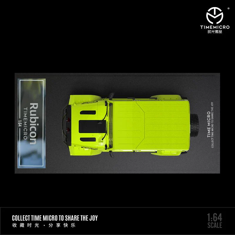 PREORDER TIME MICRO 1/64 Rubicon Aurora Green (Approx. release in AUGUST 2023 and subject to the manufacturer's final decision) - Image 2