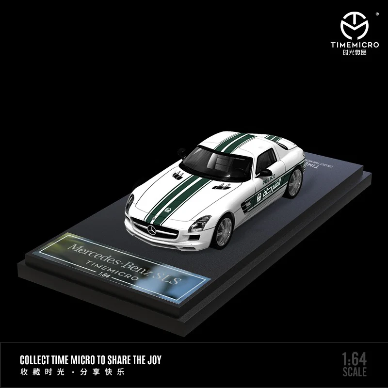TIME MICRO 1/64 SLS Dubai Police Car - Image 2