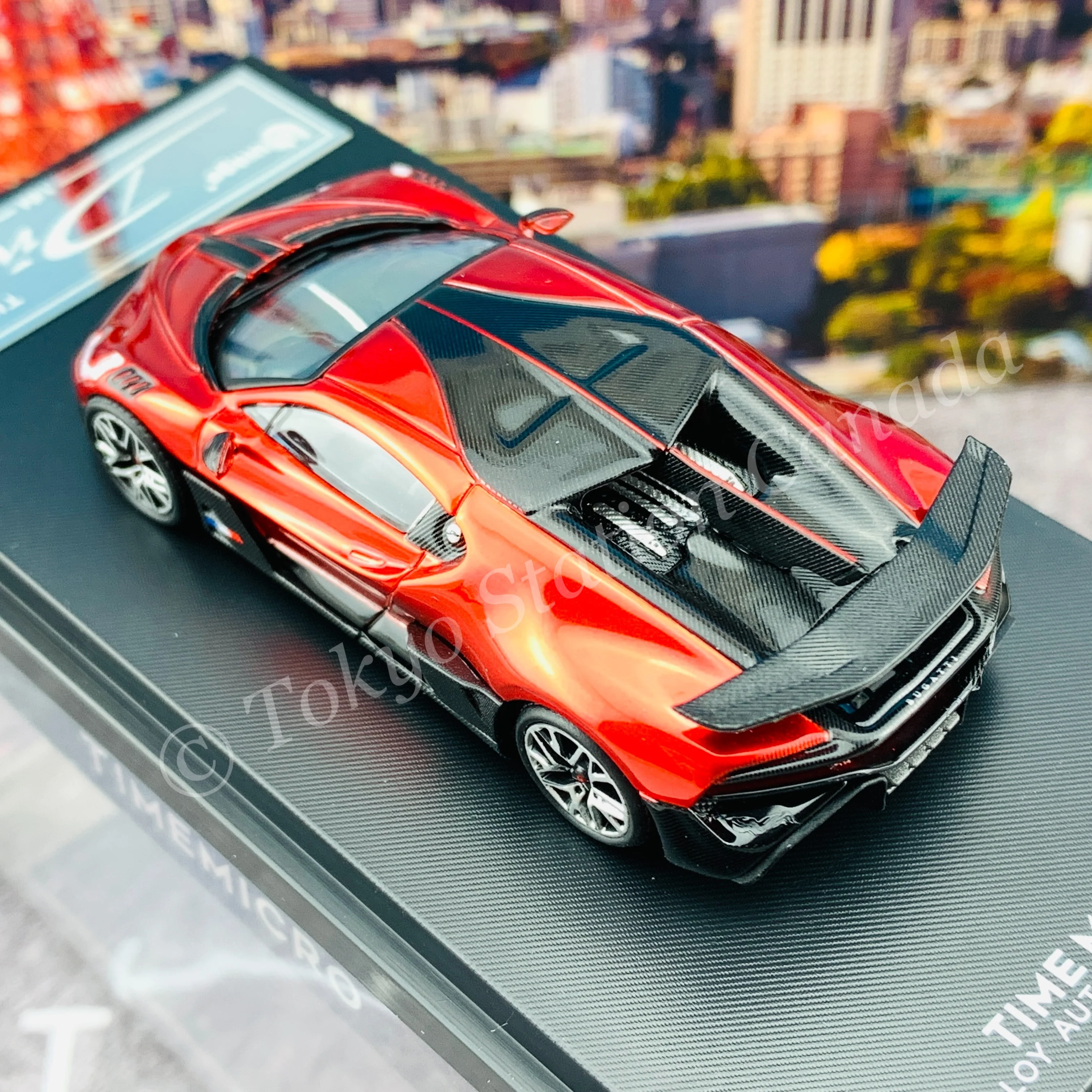 TIME MICRO x Bburago 1/64 Bugatti DIVO Red - Image 5