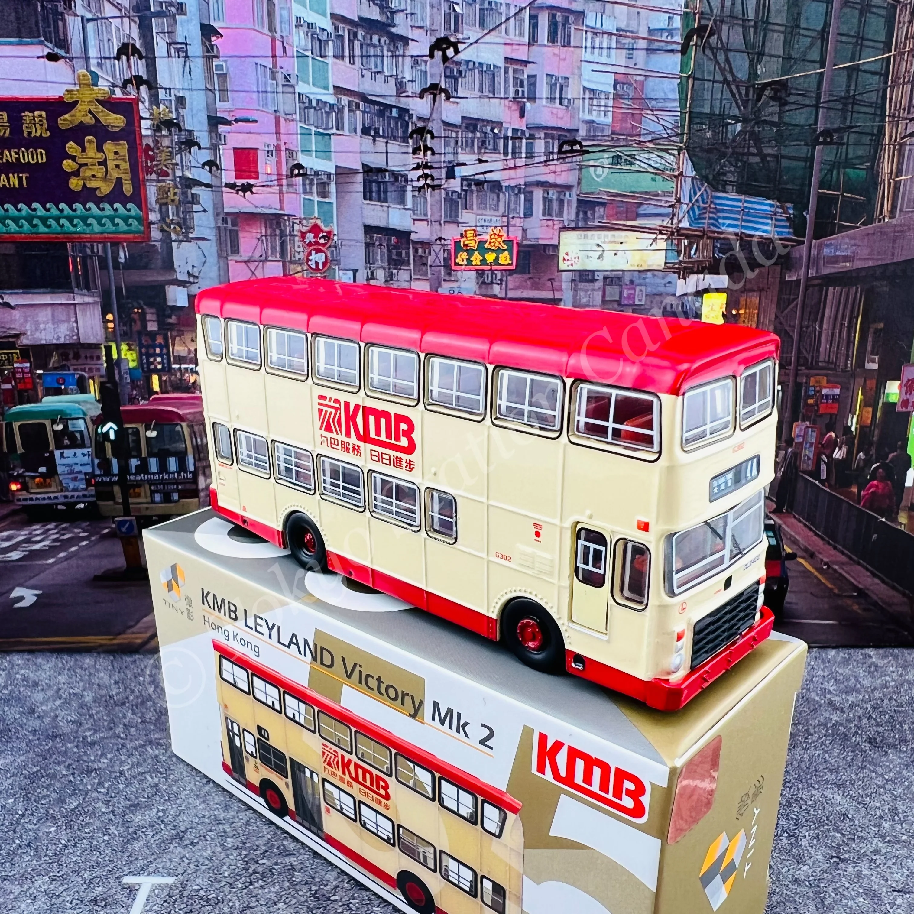TINY 微影 55 KMB LEYLAND Victory Mk 2 九巴利蘭勝利二型 (TAI HANG TUNG 4A 大坑東) KMB2020122 - Image 5