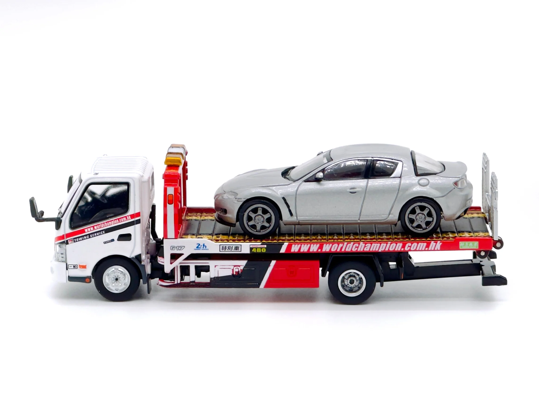 TINY 微影 1/64  HINO 300 World Champion Tow Truck ATC66260 - Image 4