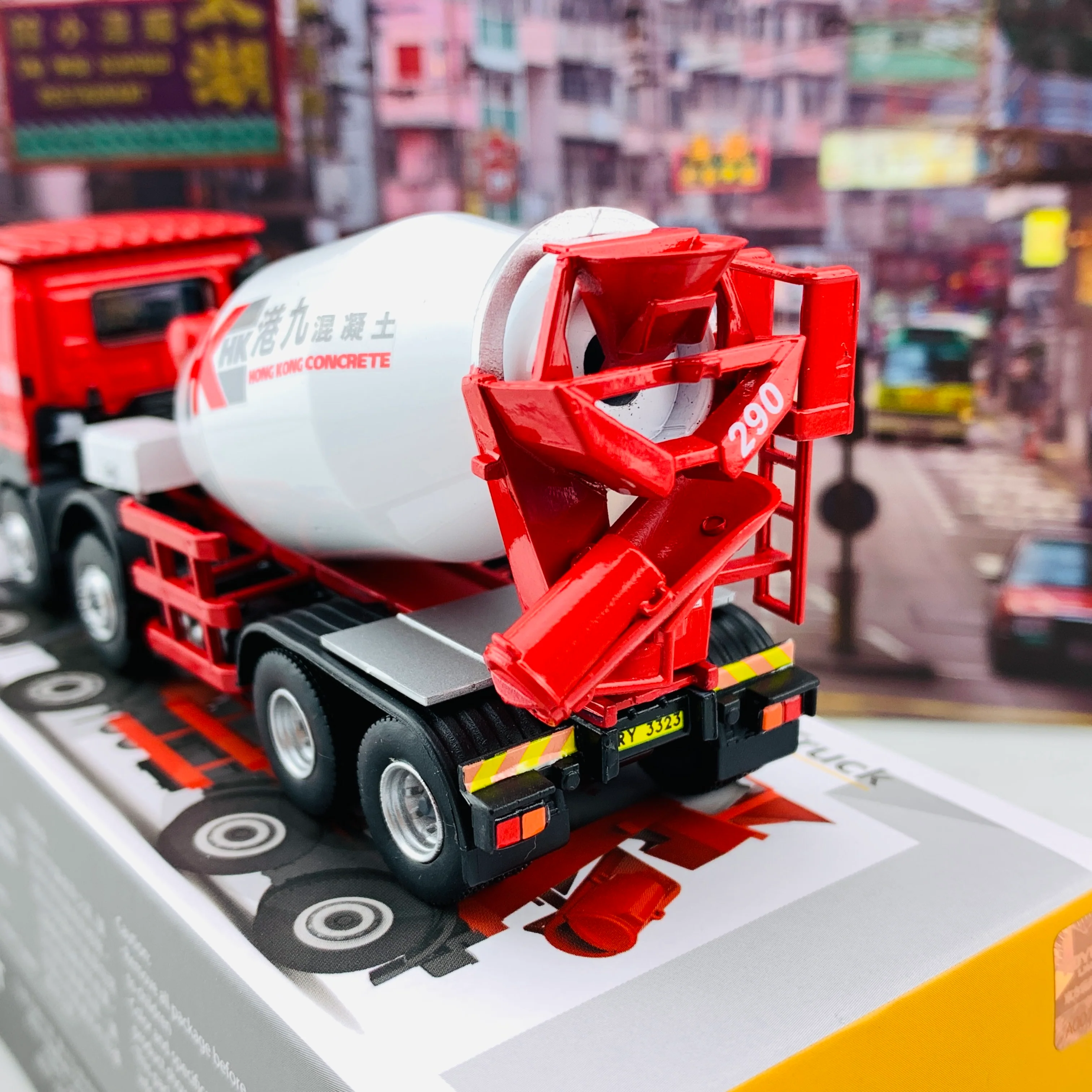 Tiny 微影 181 HINO 700 Concrete Mixer Truck 日野700 田螺車 ATC64568 - Image 7