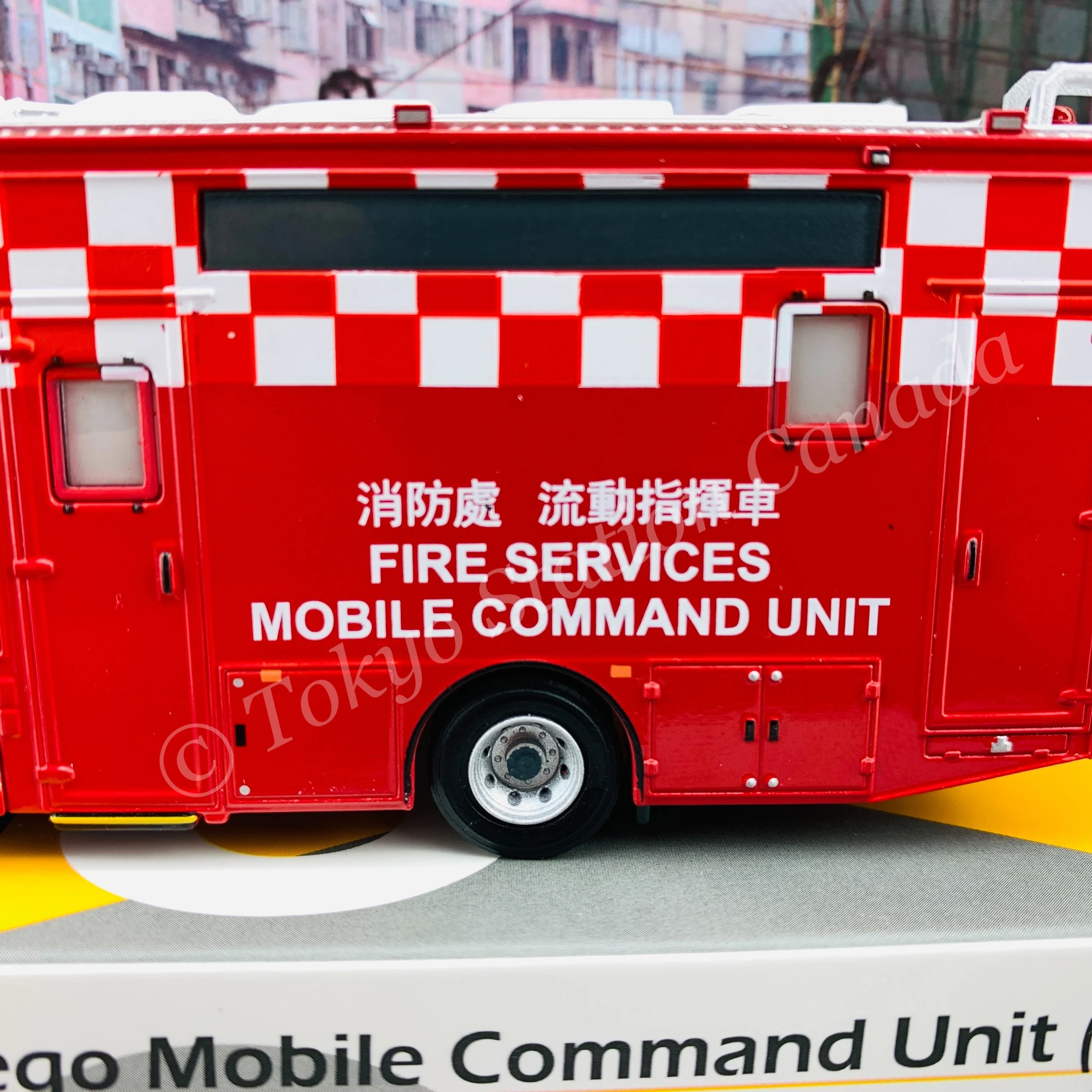 Tiny 微影 186 Mercedes-Benz Atego Fire Services Mobile Command Unit (F7705) 消防處流動指揮車 ATC64579 - Image 4