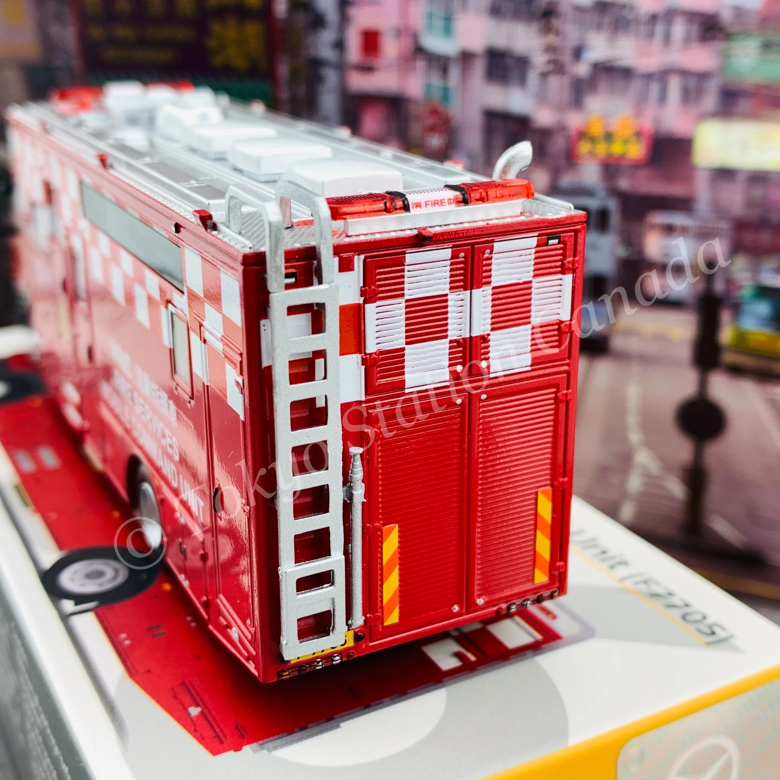 Tiny 微影 186 Mercedes-Benz Atego Fire Services Mobile Command Unit (F7705) 消防處流動指揮車 ATC64579 - Image 7