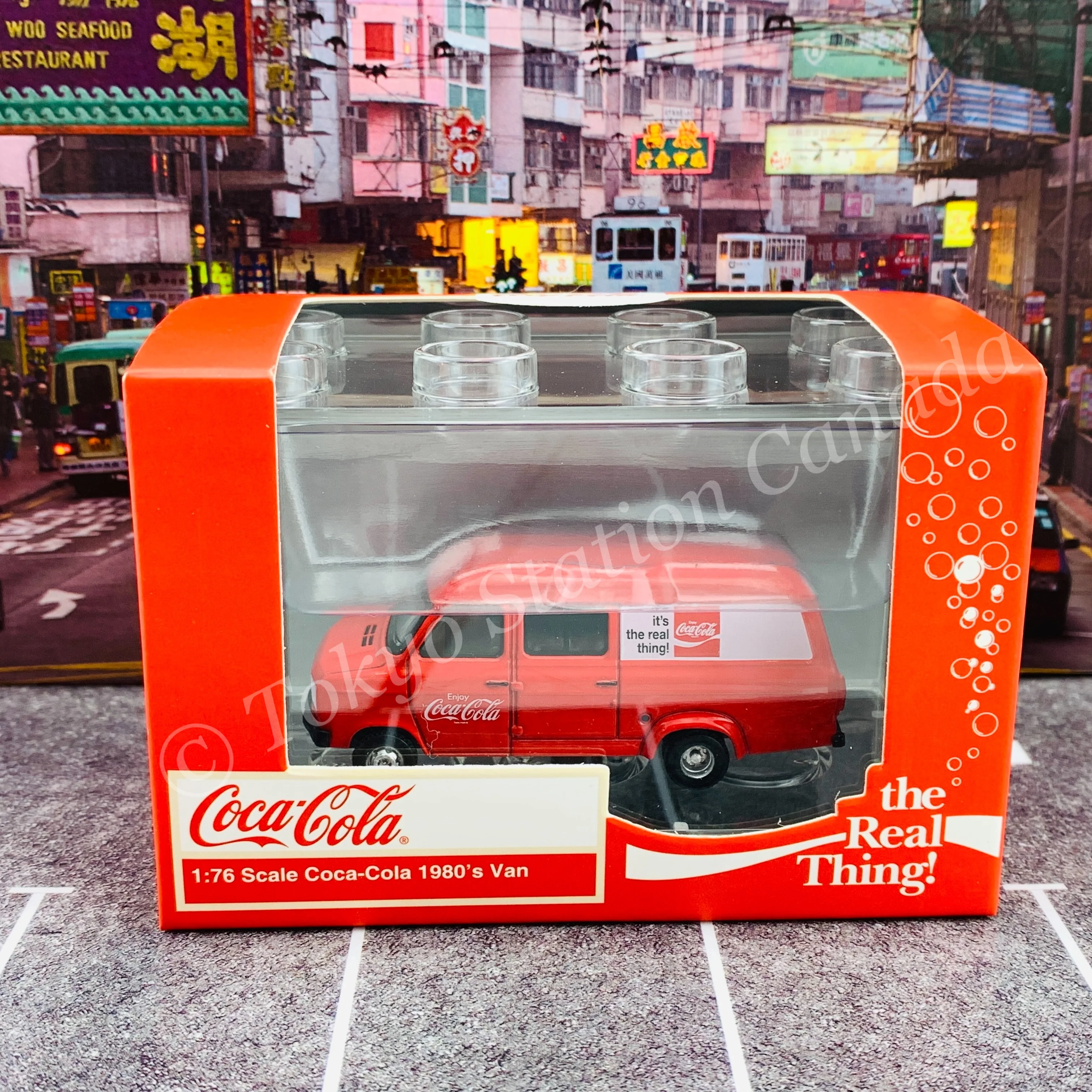 TINY 微影 Coca-Cola 1980's Van (Buy someone you love a COKE) 大頭福 可口可樂 COKE008 - Image 4