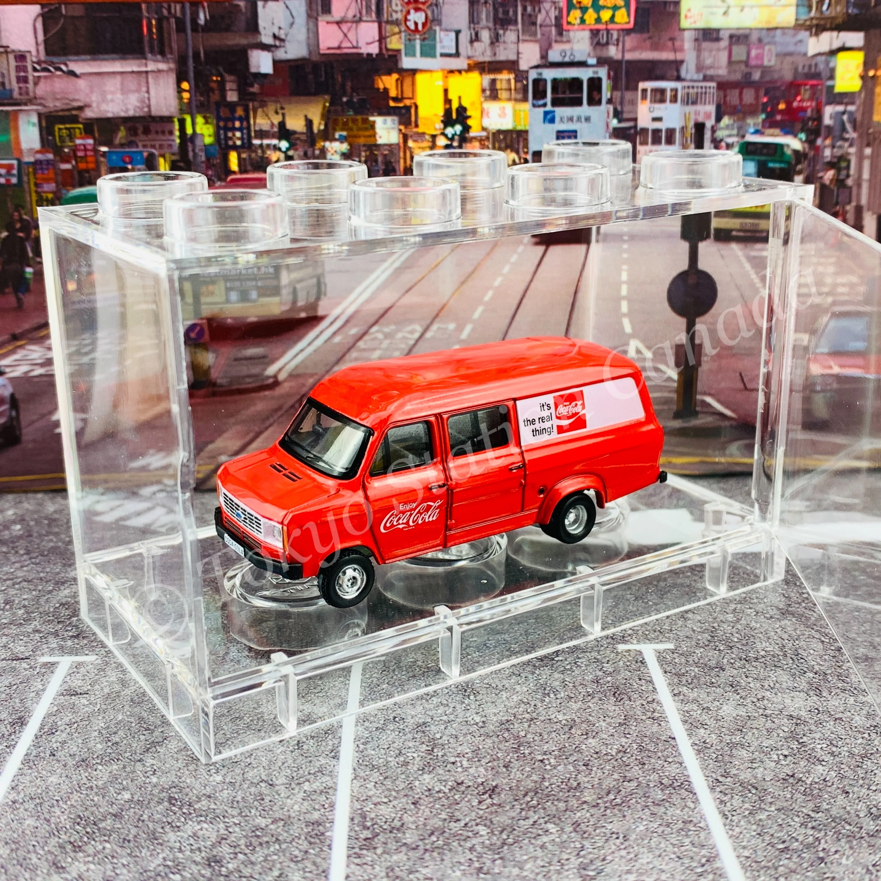 TINY 微影 Coca-Cola 1980's Van (Buy someone you love a COKE) 大頭福 可口可樂 COKE008 - Image 5