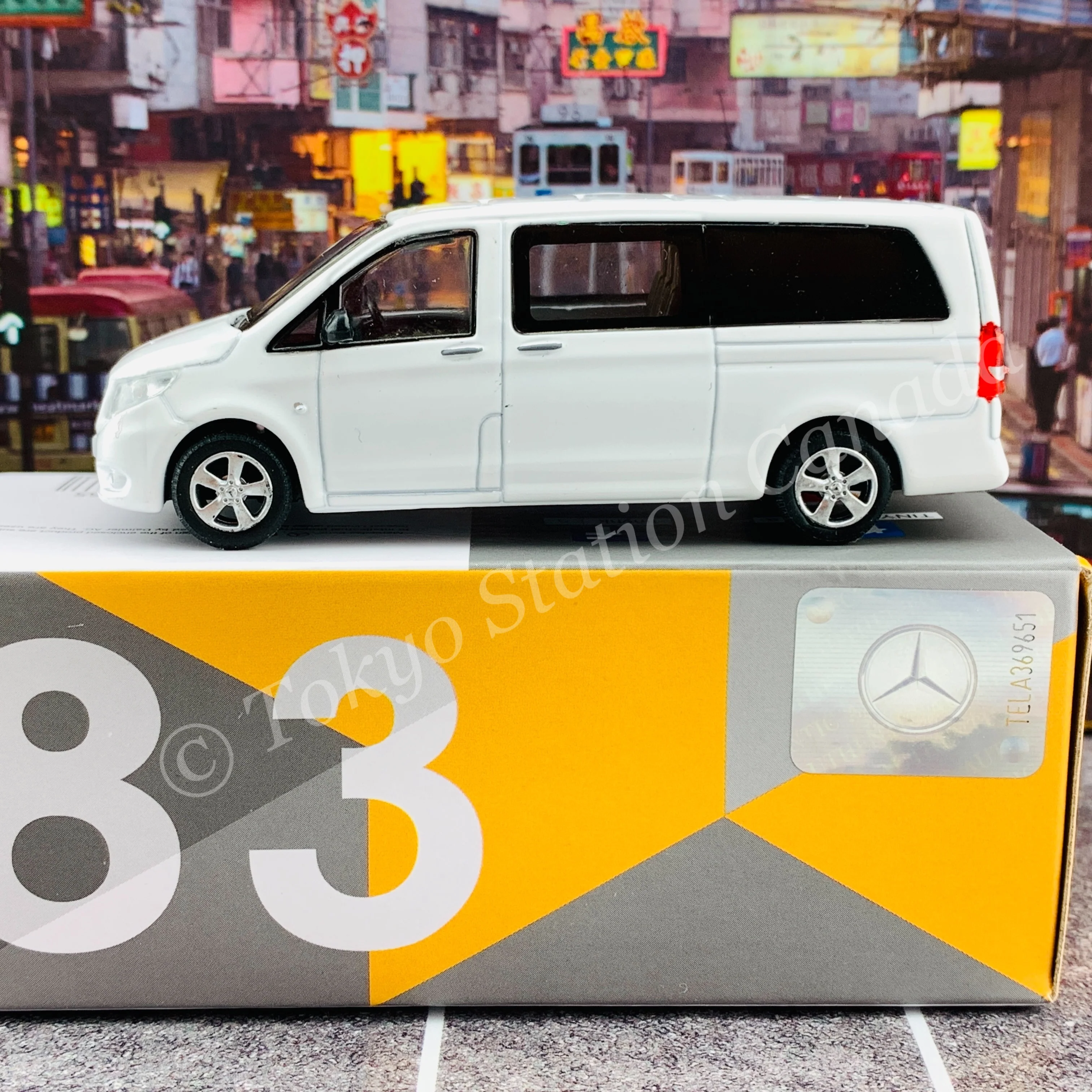 TINY 微影 83 MERCEDES-BENZ Vito Hong Kong (White) ATC65065 - Image 3