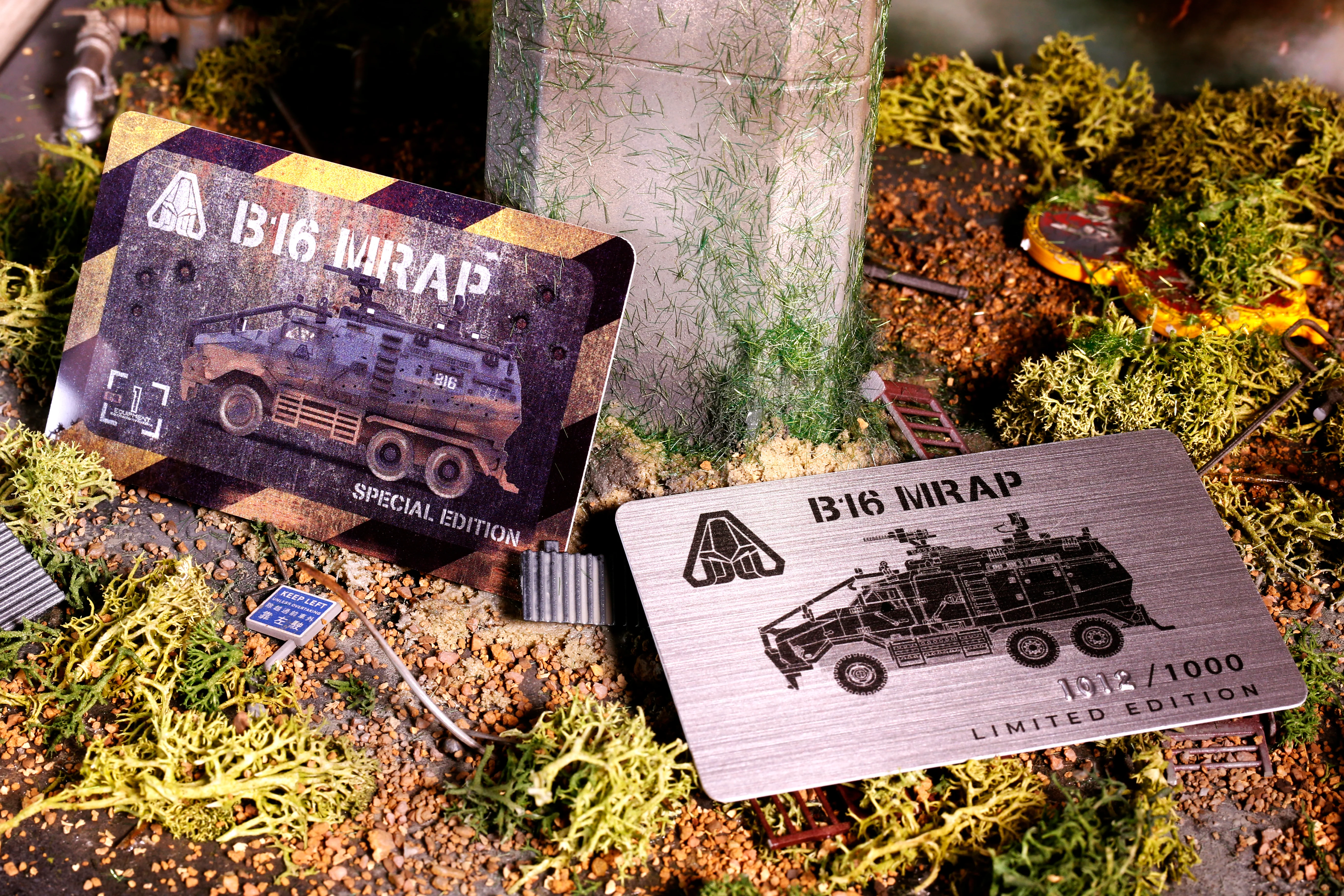 TINY 微影 明日戰記裝甲車 泥濘舊化連士兵人偶 Warriors of Future Armoured Vehicle Mud Weathered with Figure ATC65432 - Image 5