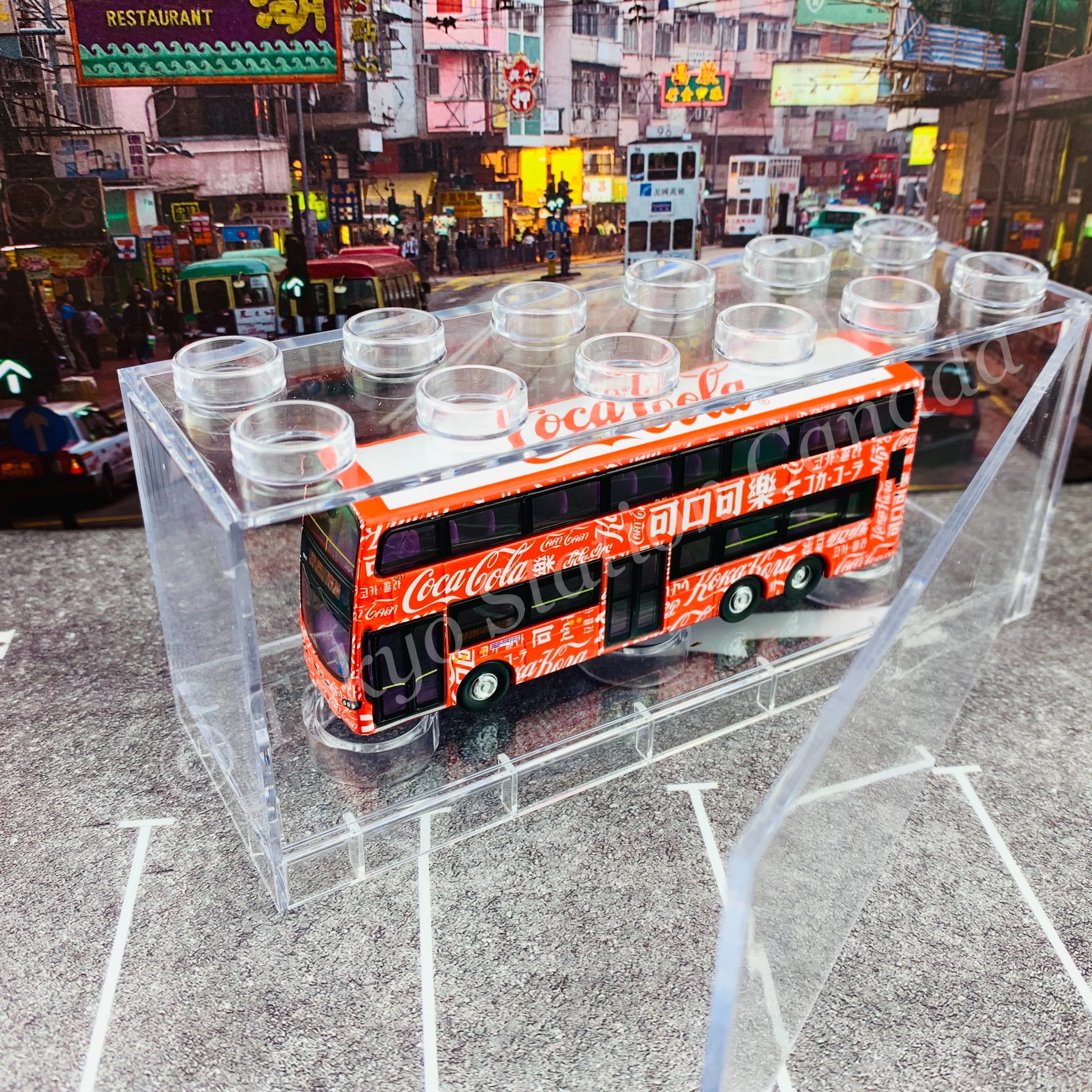 Tiny 微影 B9TL Bus Coca-Cola 可口可樂 COKE020 (Sai Kung 792M 西貢) - Image 5