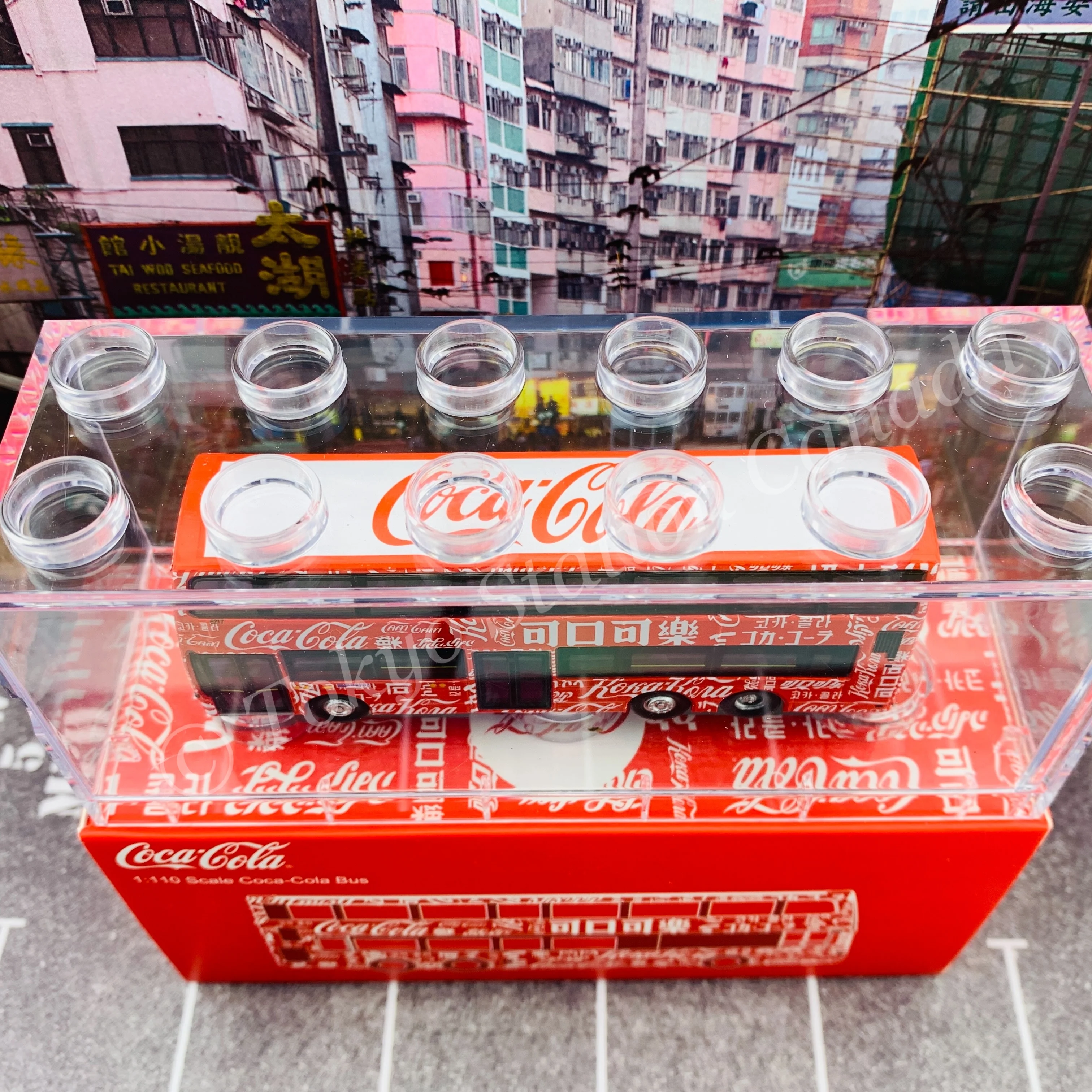 Tiny 微影 B9TL Bus Coca-Cola 可口可樂 COKE020 (Sai Kung 792M 西貢) - Image 6