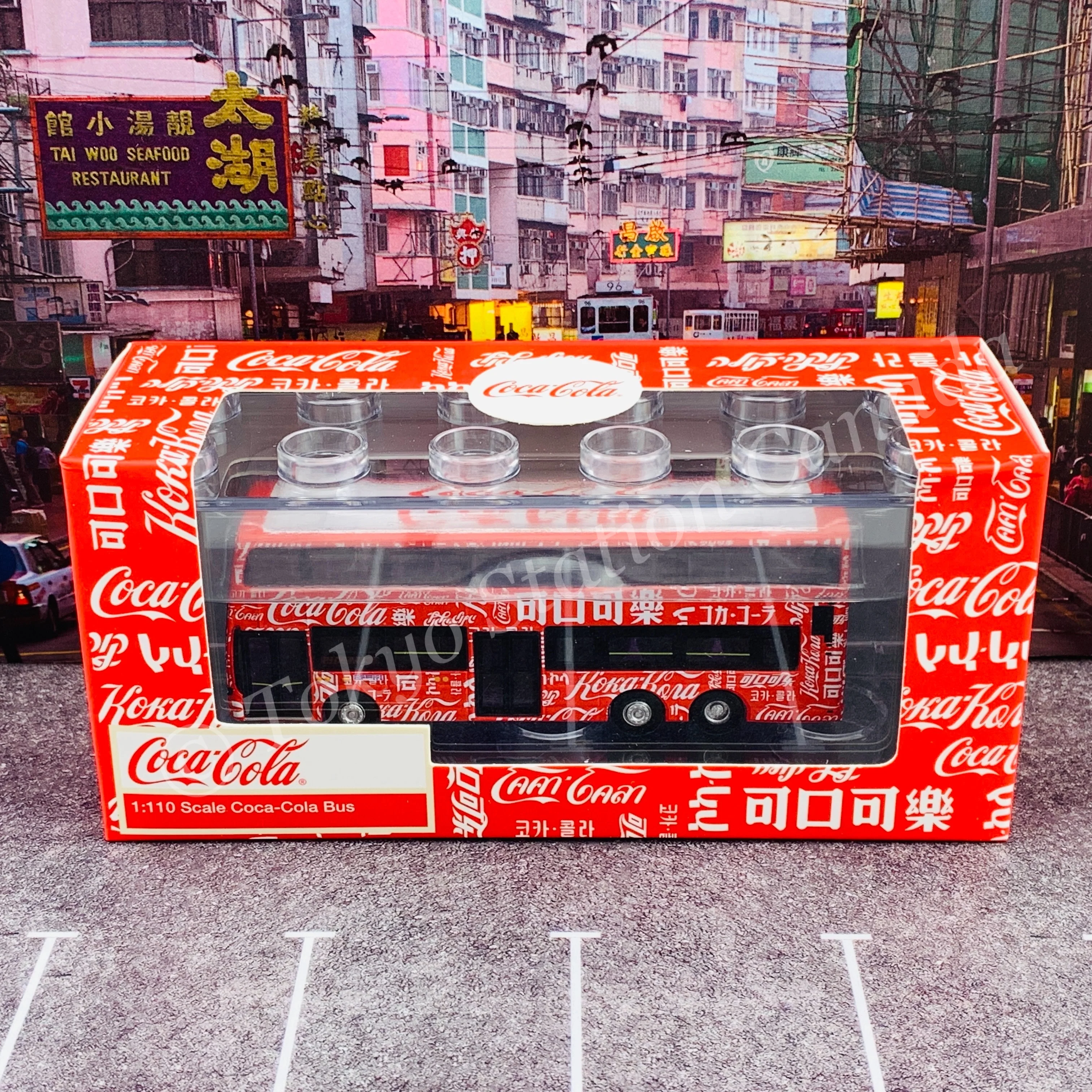 Tiny 微影 B9TL Bus Coca-Cola 可口可樂 COKE020 (Sai Kung 792M 西貢) - Image 7