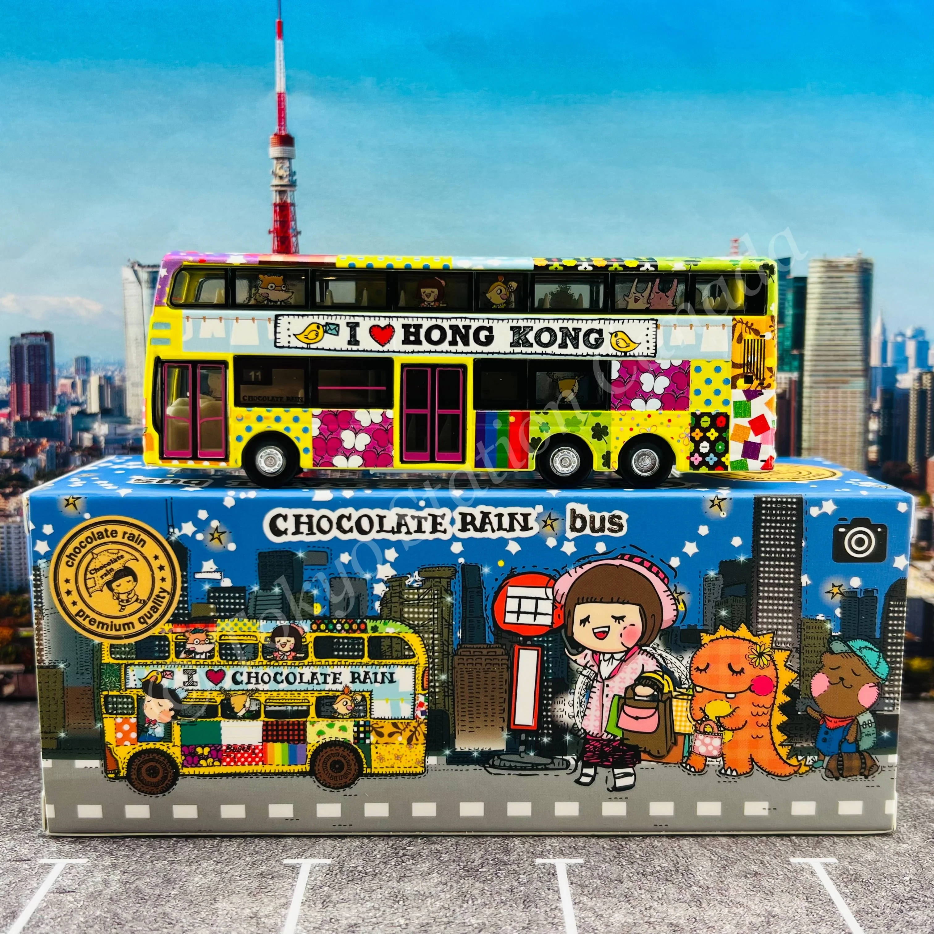 TINY 微影 Chocolate Rain B9TL Bus CCRA003 - Image 4