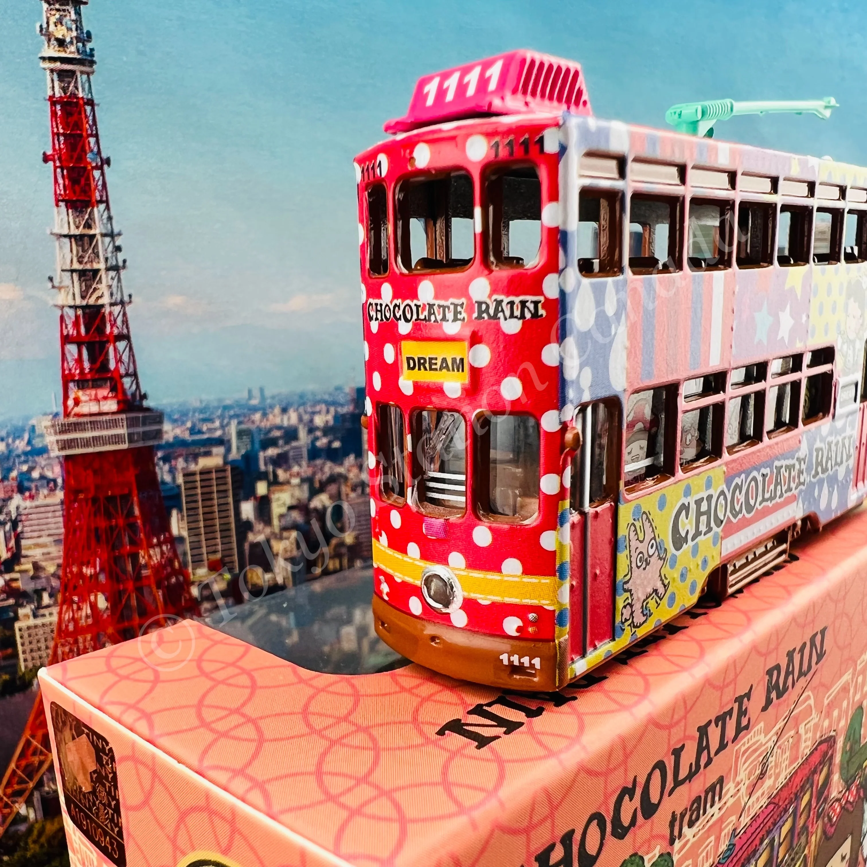 TINY 微影 Chocolate Rain Tram 電車 CCRA002 - Image 2