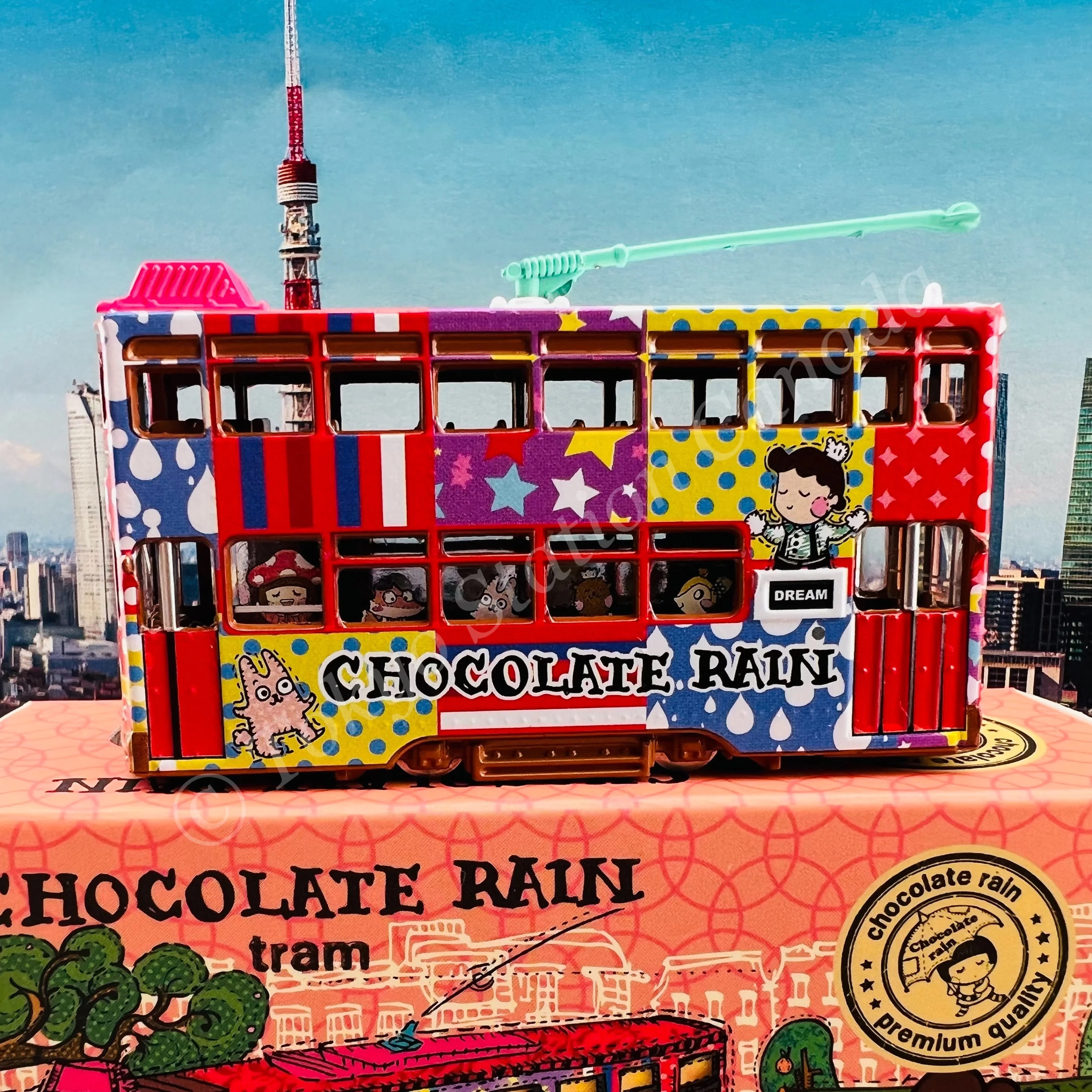 TINY 微影 Chocolate Rain Tram 電車 CCRA002 - Image 4