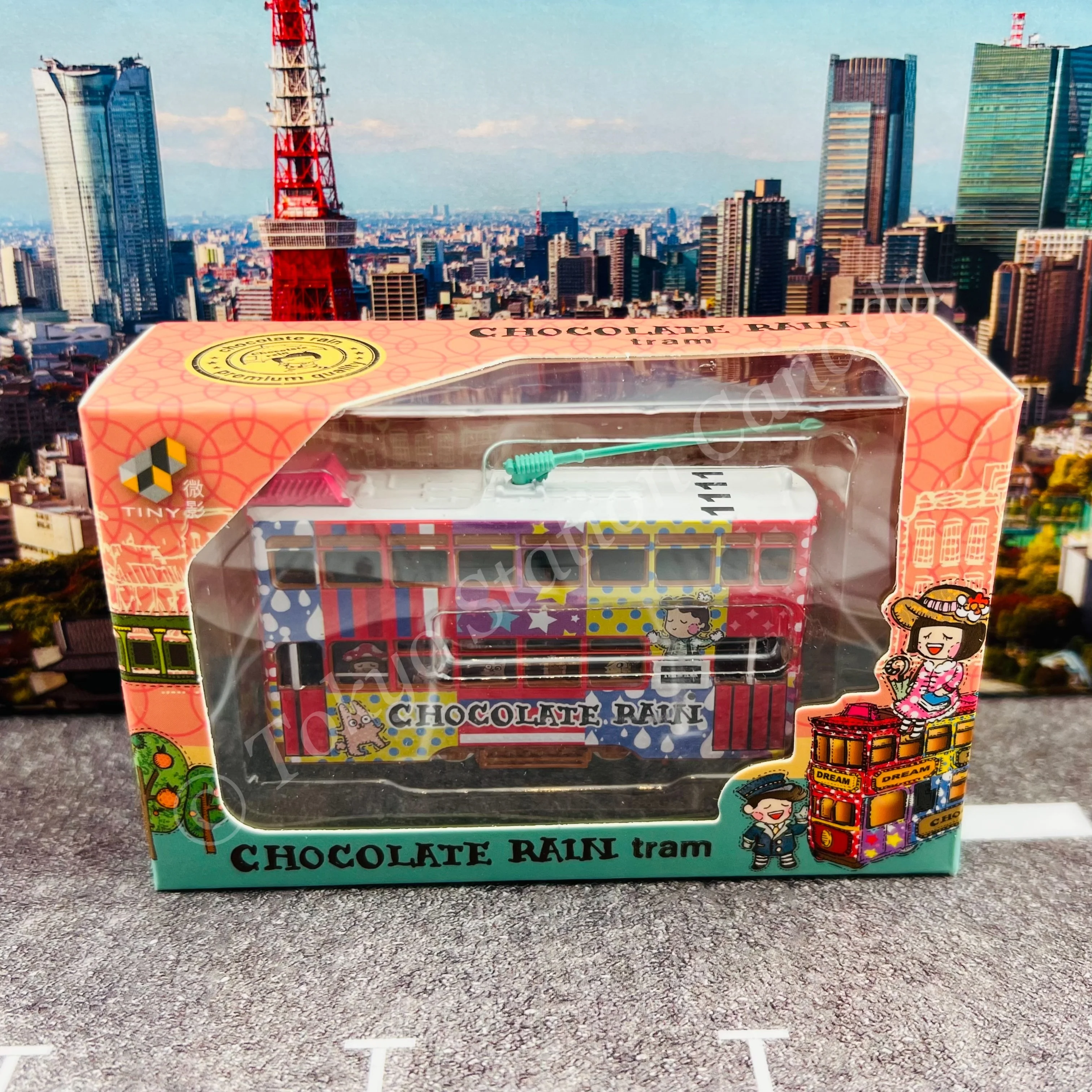 TINY 微影 Chocolate Rain Tram 電車 CCRA002 - Image 5