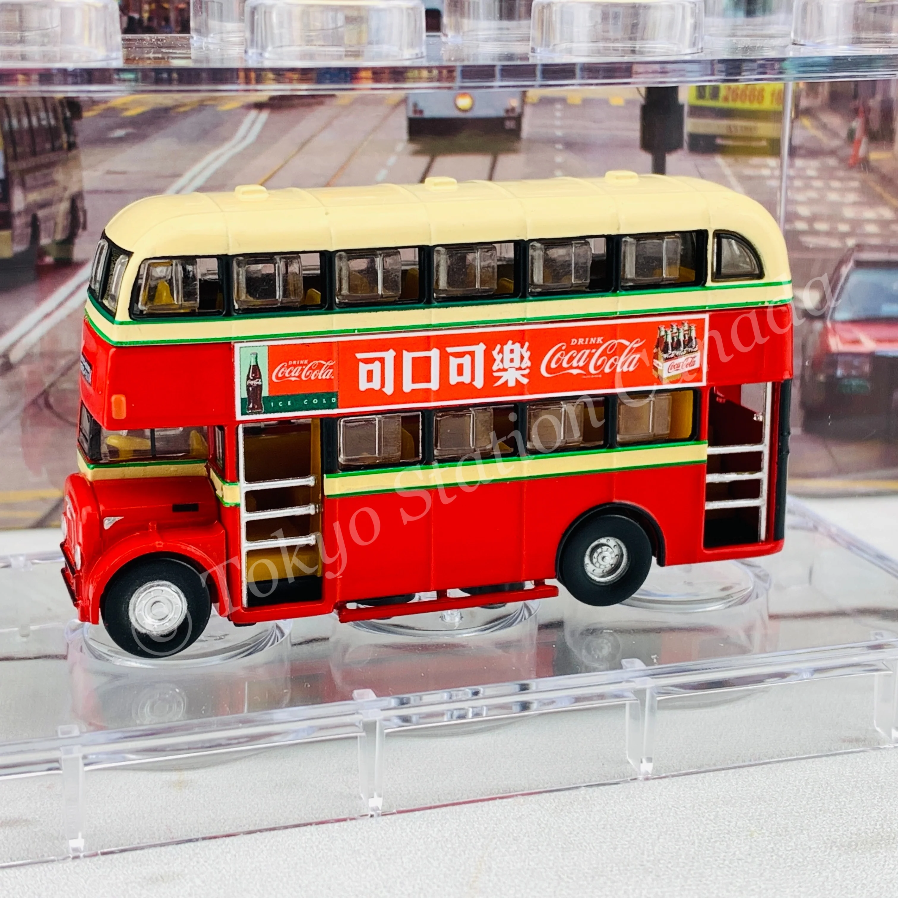 TINY 微影 Daimler A Coca-Cola 丹拿A 可口可樂 (14 Jordan Road Ferry - Ngau Chi Wan 佐敦道碼頭 - 牛池灣) COKE003 - Image 2
