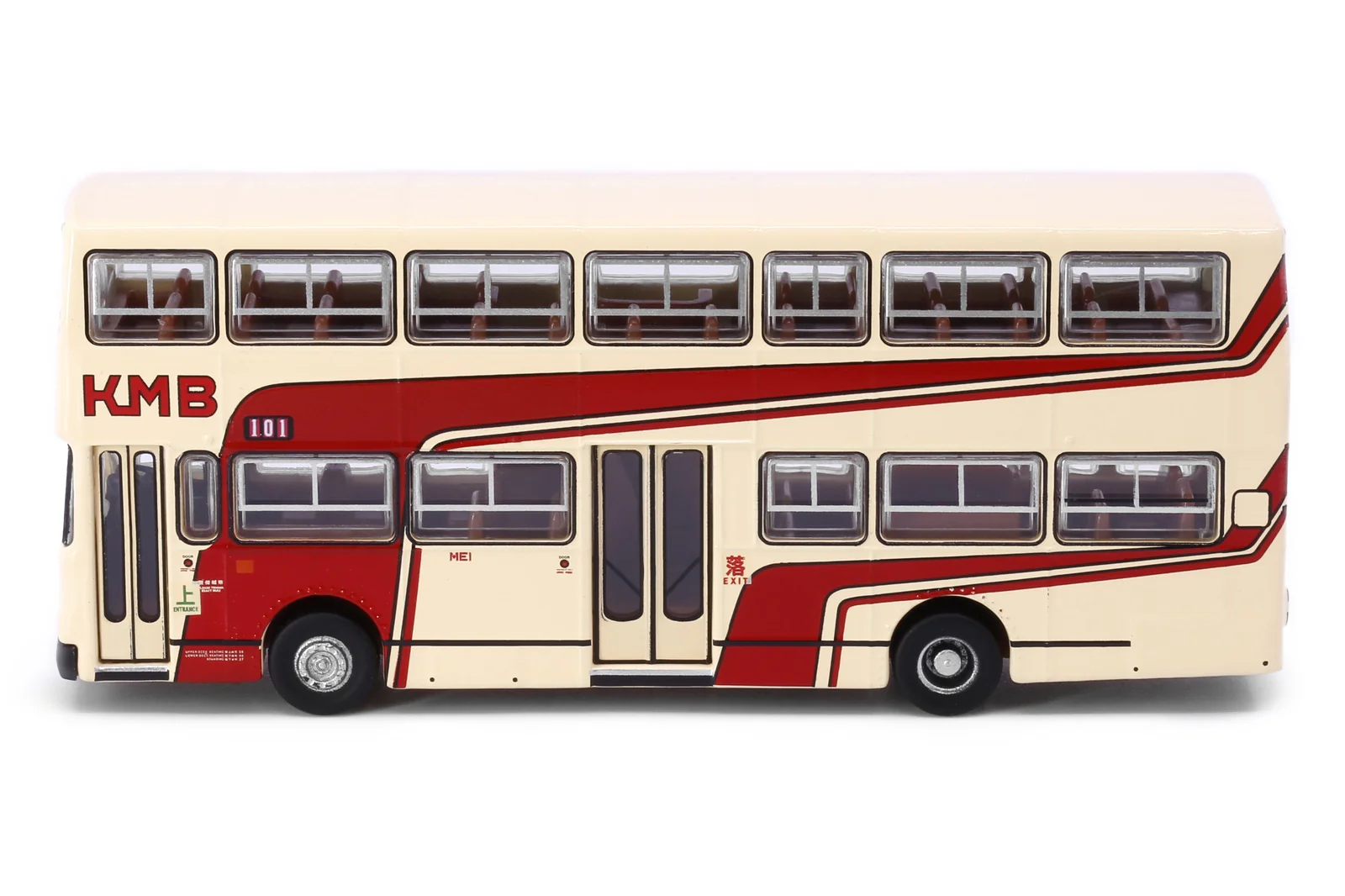 TINY 微影 74 KMB O305 ME1 (Kwun Tong 101 觀塘) 原裝車皇色 KMB2020112 - Image 3