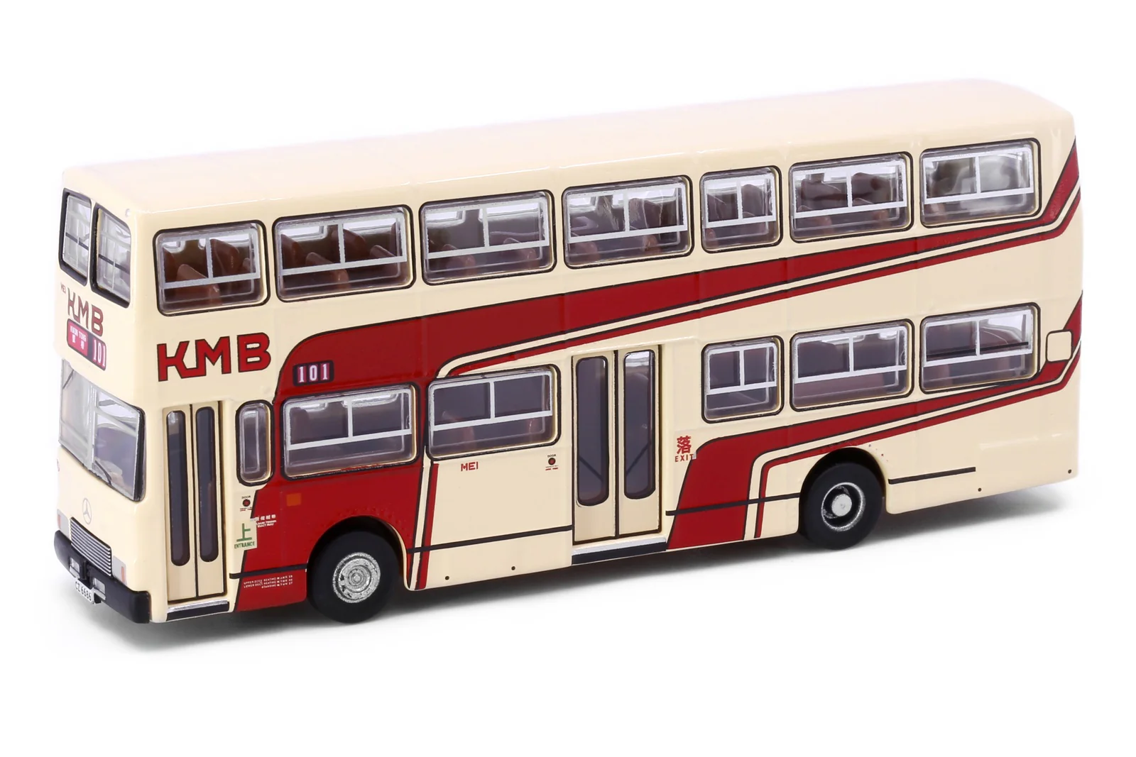 TINY 微影 74 KMB O305 ME1 (Kwun Tong 101 觀塘) 原裝車皇色 KMB2020112 - Image 4