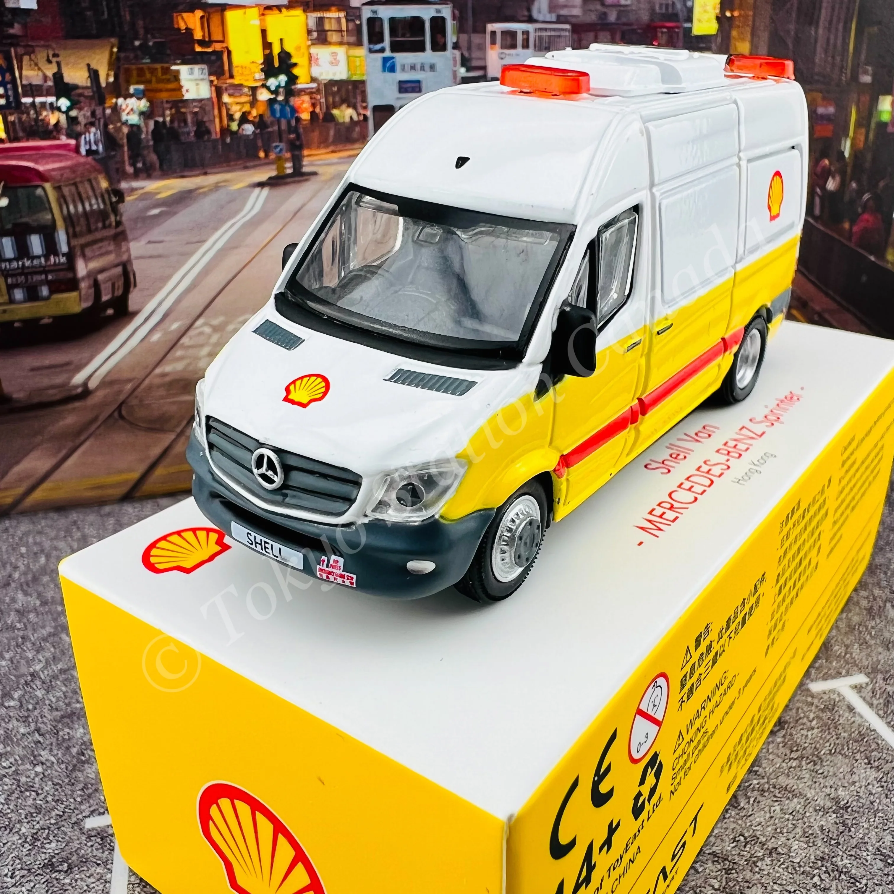 TINY 微影 Shell Van MERCEDES-BENZ Sprinter Hong Kong ATC64970 - Image 2