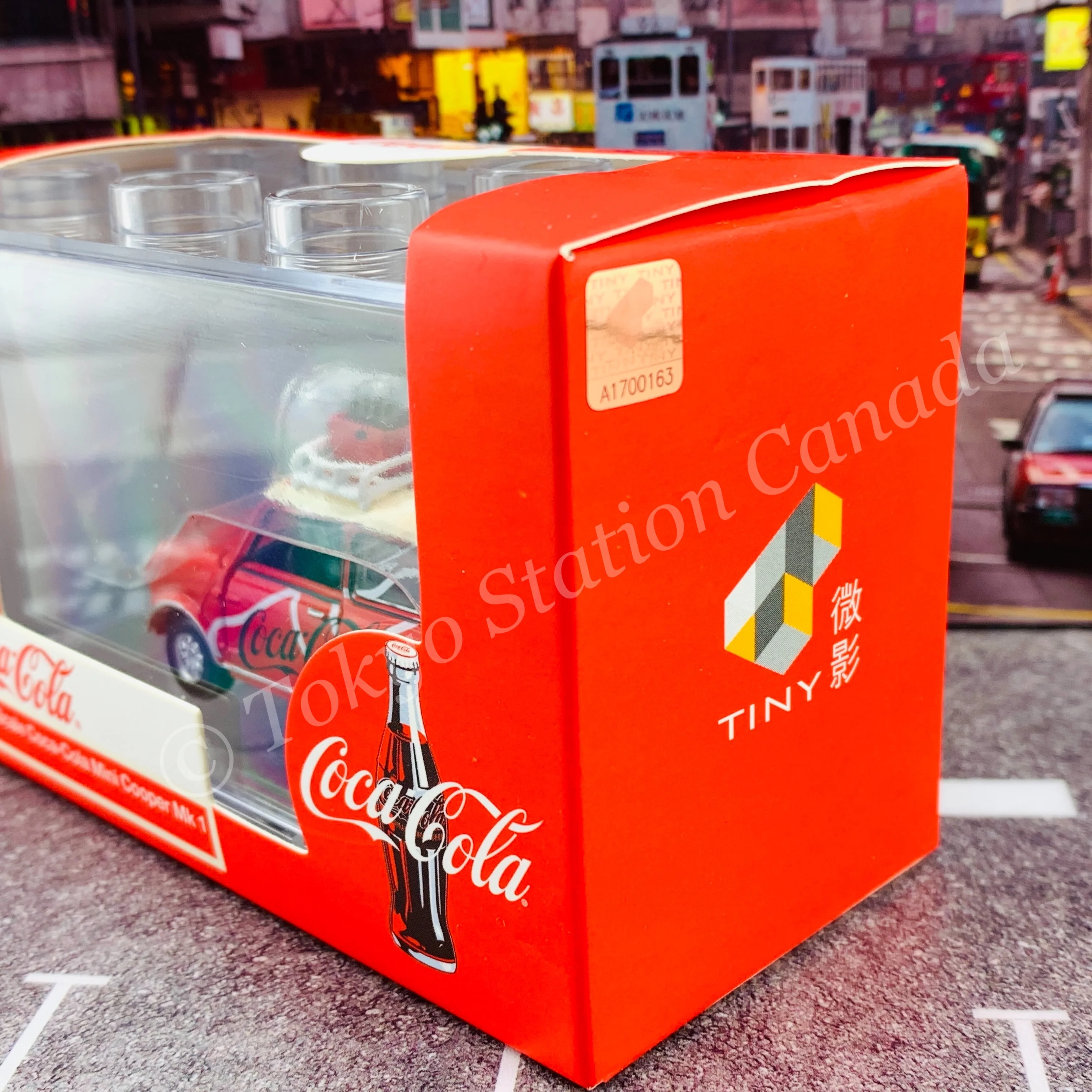 Tiny 微影 Mini Cooper Mk 1 Coca-Cola (with bottle of coke) COKE005 - Image 8