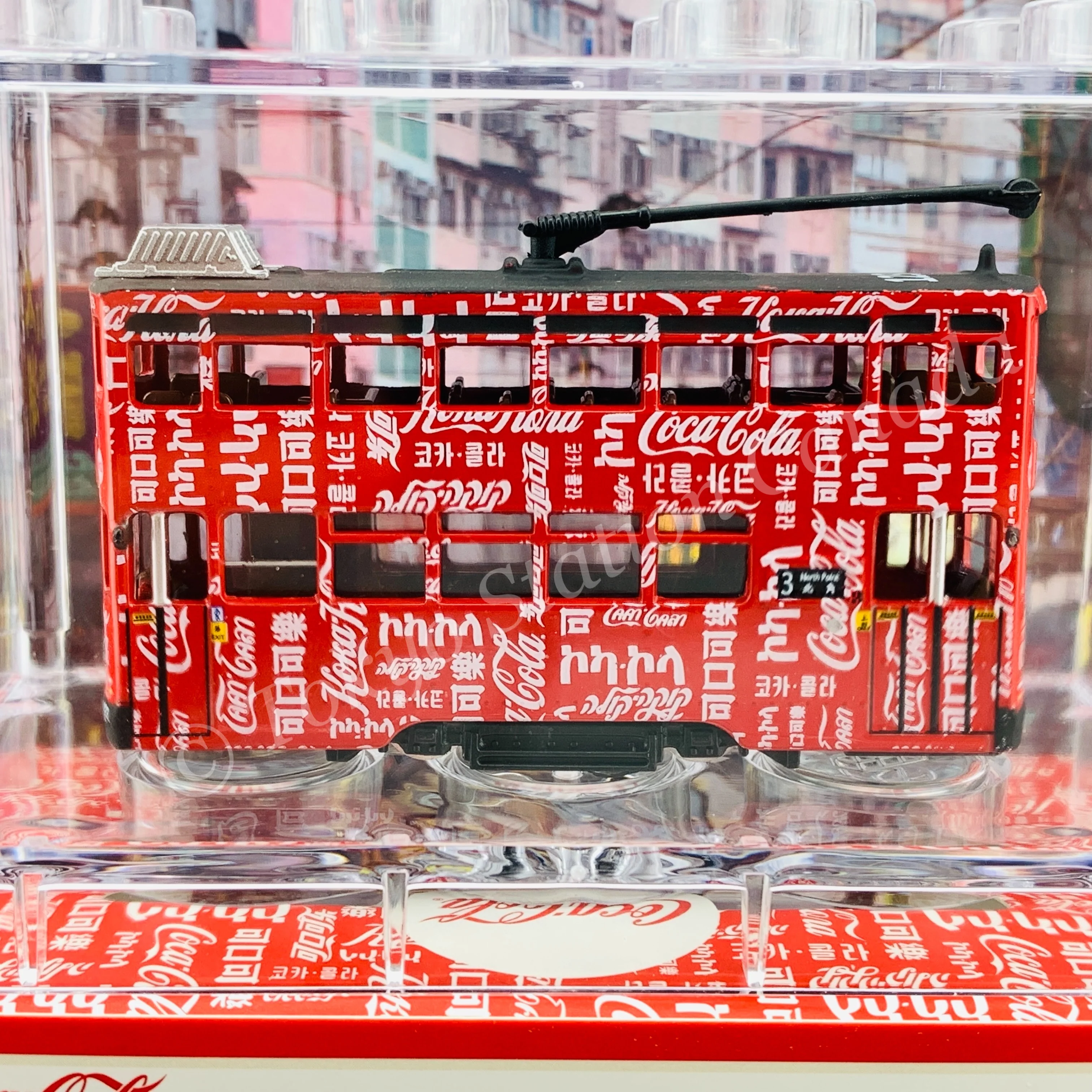 Tiny 微影 1/120 Tram Coca-Cola 電車可口可樂 (3 North Point 北角) COKE004 - Image 3