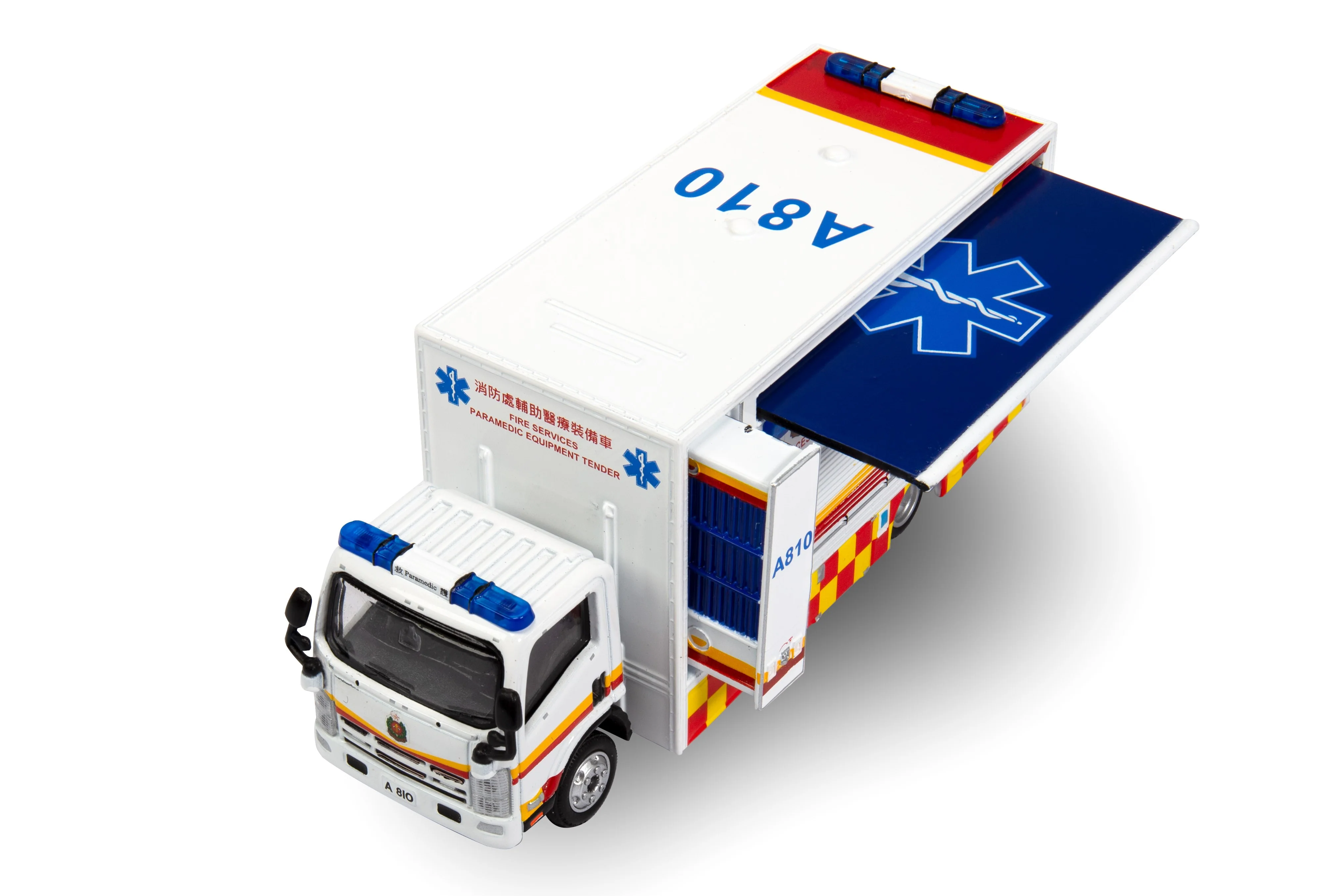 Tiny City 73 ISUZU N Series Paramedic Equipment Tender (PET) 五十鈴 N系列 救護輔助醫療裝備車 ATC64276 - Image 4