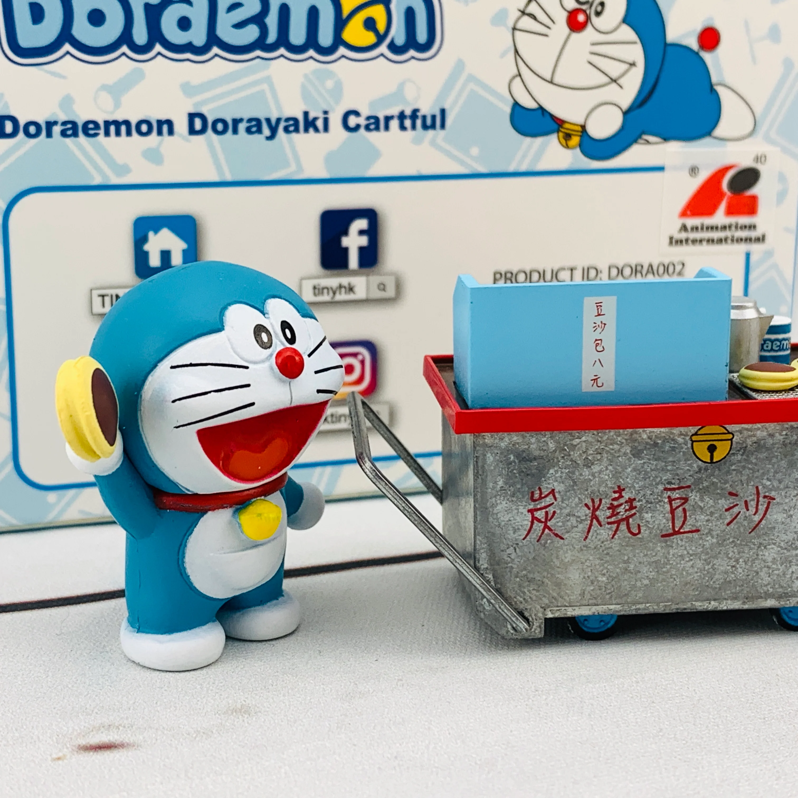 TINY x DORAEMON Dorayaki Cart 叮噹豆沙包檔 DORA002 - Image 3