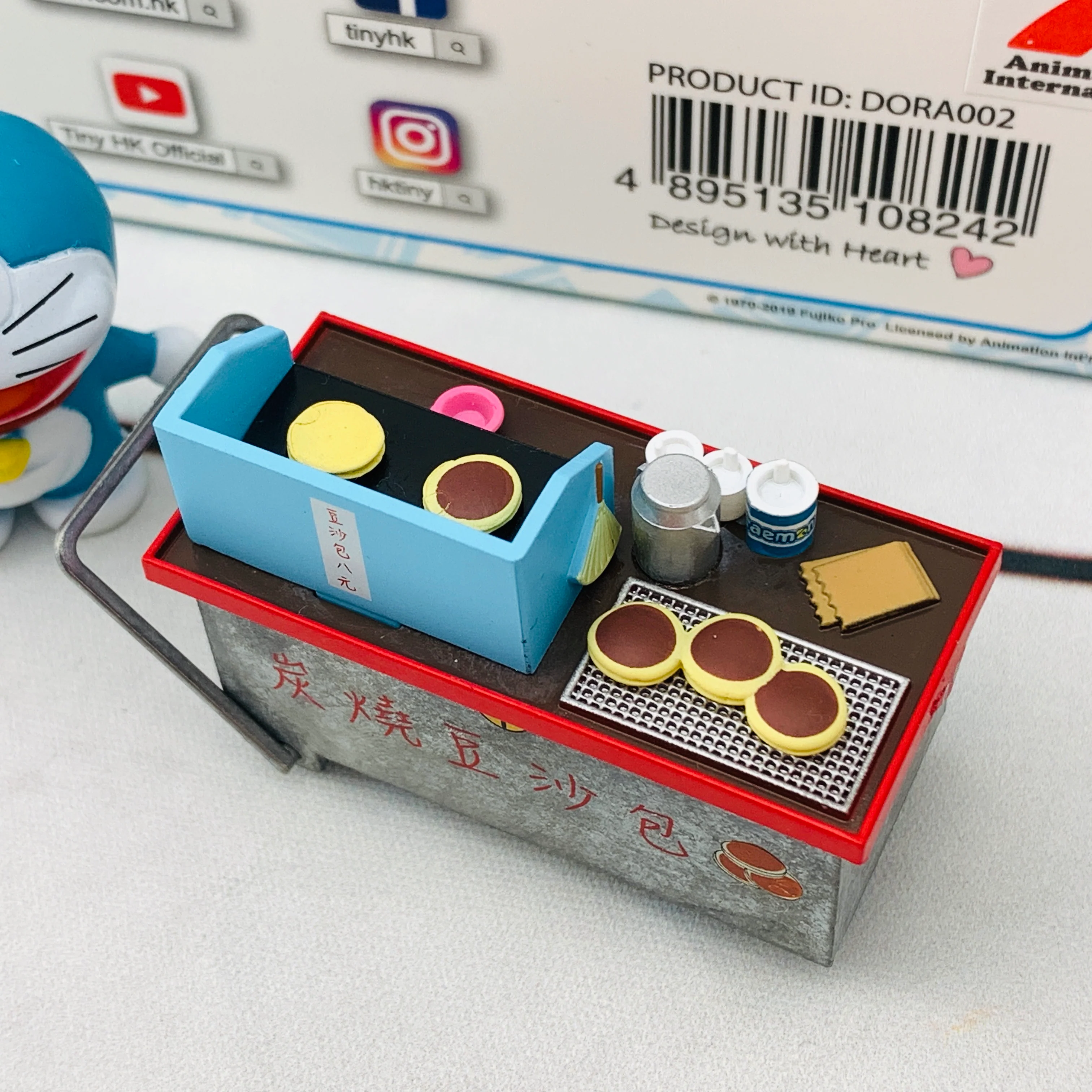 TINY x DORAEMON Dorayaki Cart 叮噹豆沙包檔 DORA002 - Image 4