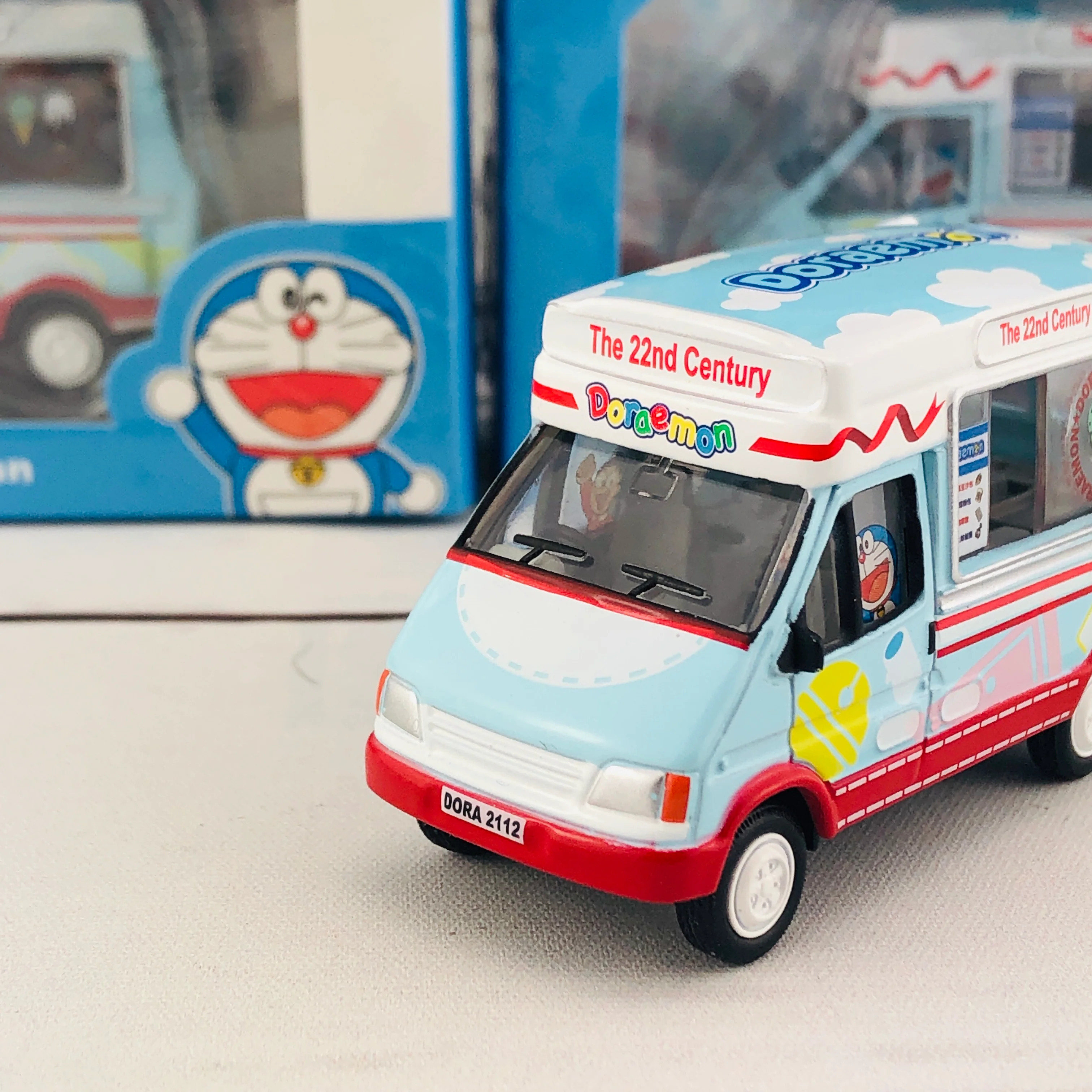 TINY x DORAEMON Ice-Cream Truck 叮噹雪糕車 DORA012 - Image 3