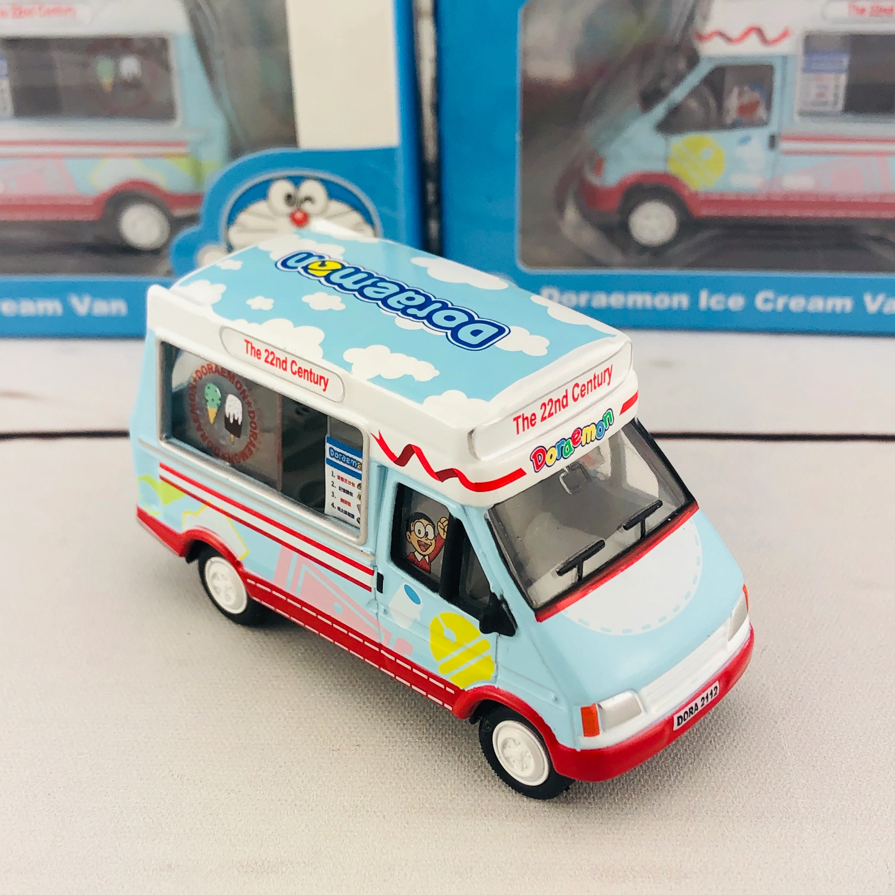 TINY x DORAEMON Ice-Cream Truck 叮噹雪糕車 DORA012 - Image 6