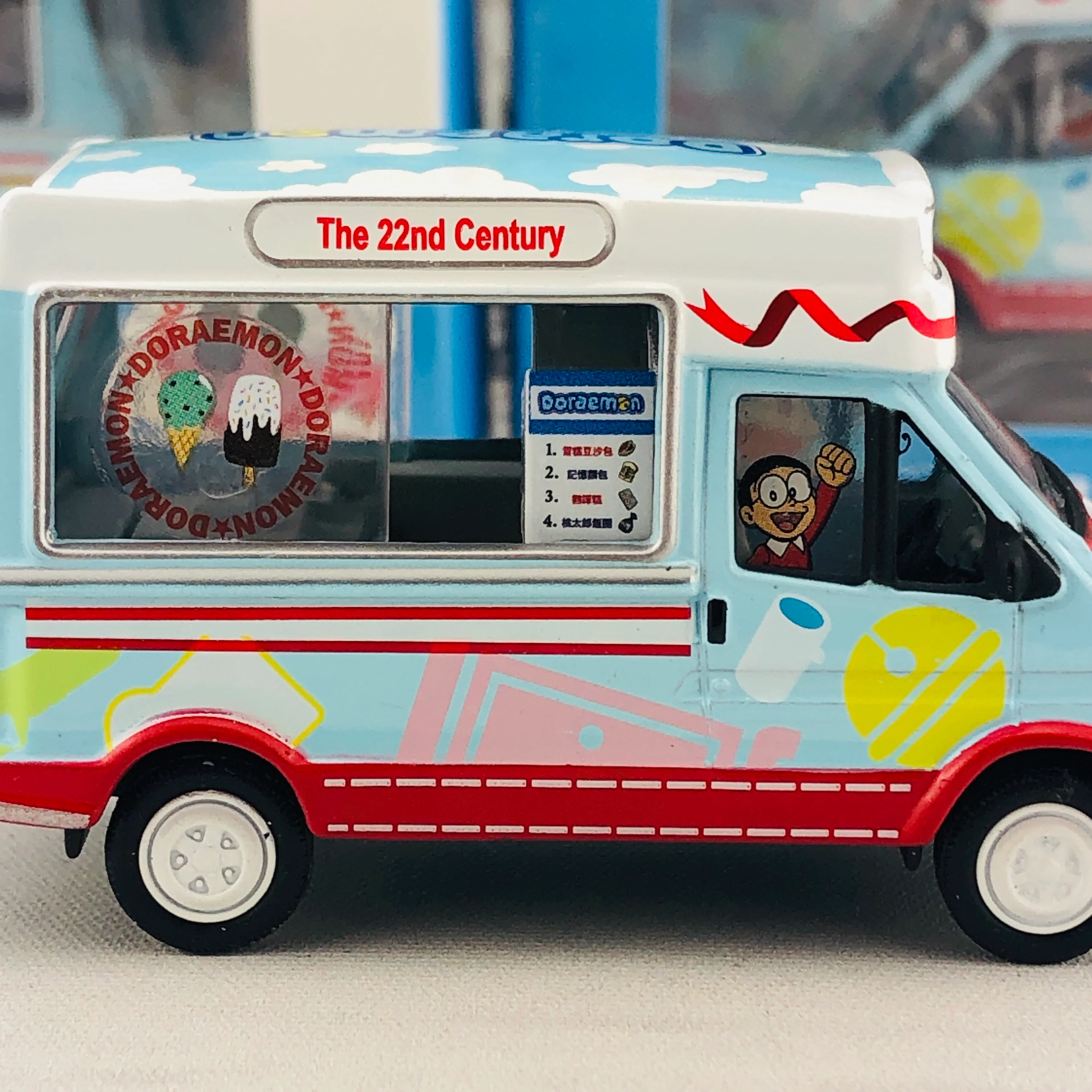 TINY x DORAEMON Ice-Cream Truck 叮噹雪糕車 DORA012 - Image 7