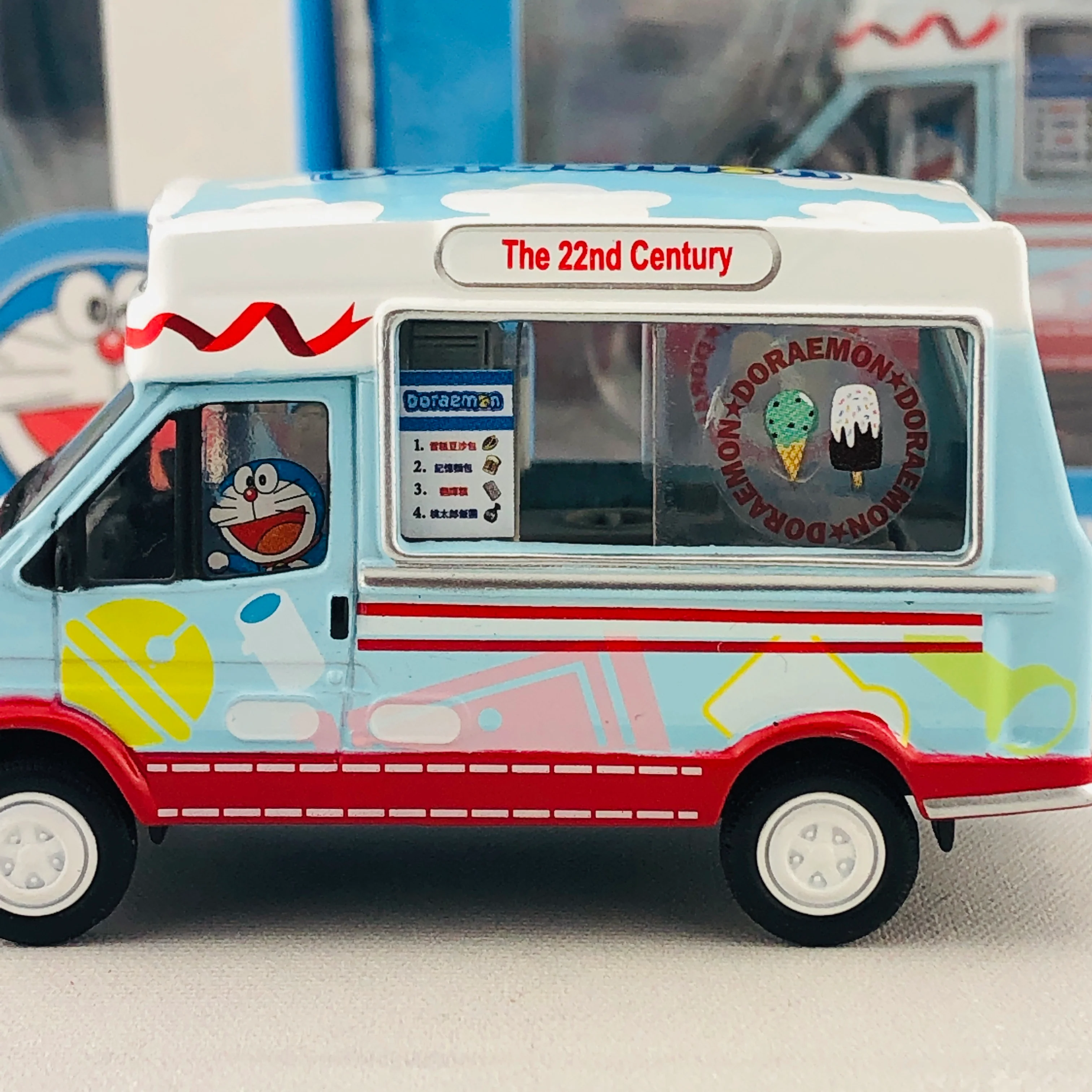 TINY x DORAEMON Ice-Cream Truck 叮噹雪糕車 DORA012 - Image 9
