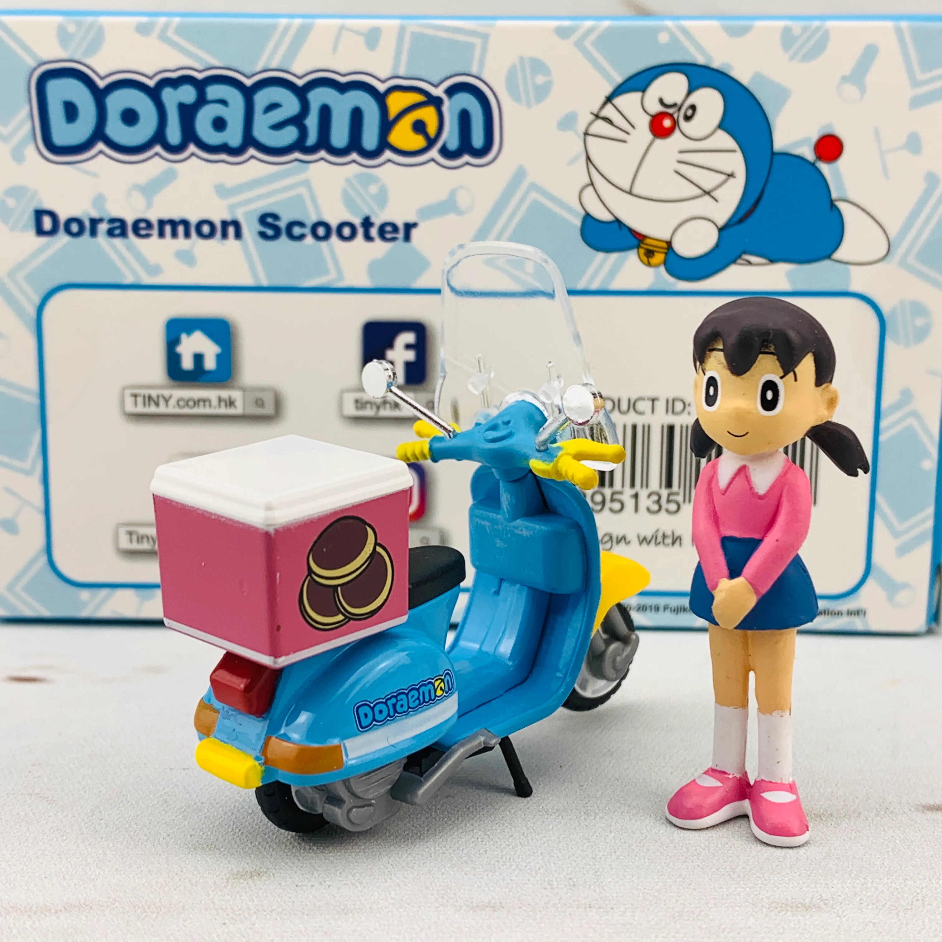 TINY x DORAEMON Motor Scooter and Minamoto Shizuka 靜儀綿羊仔  DORA006 - Image 2