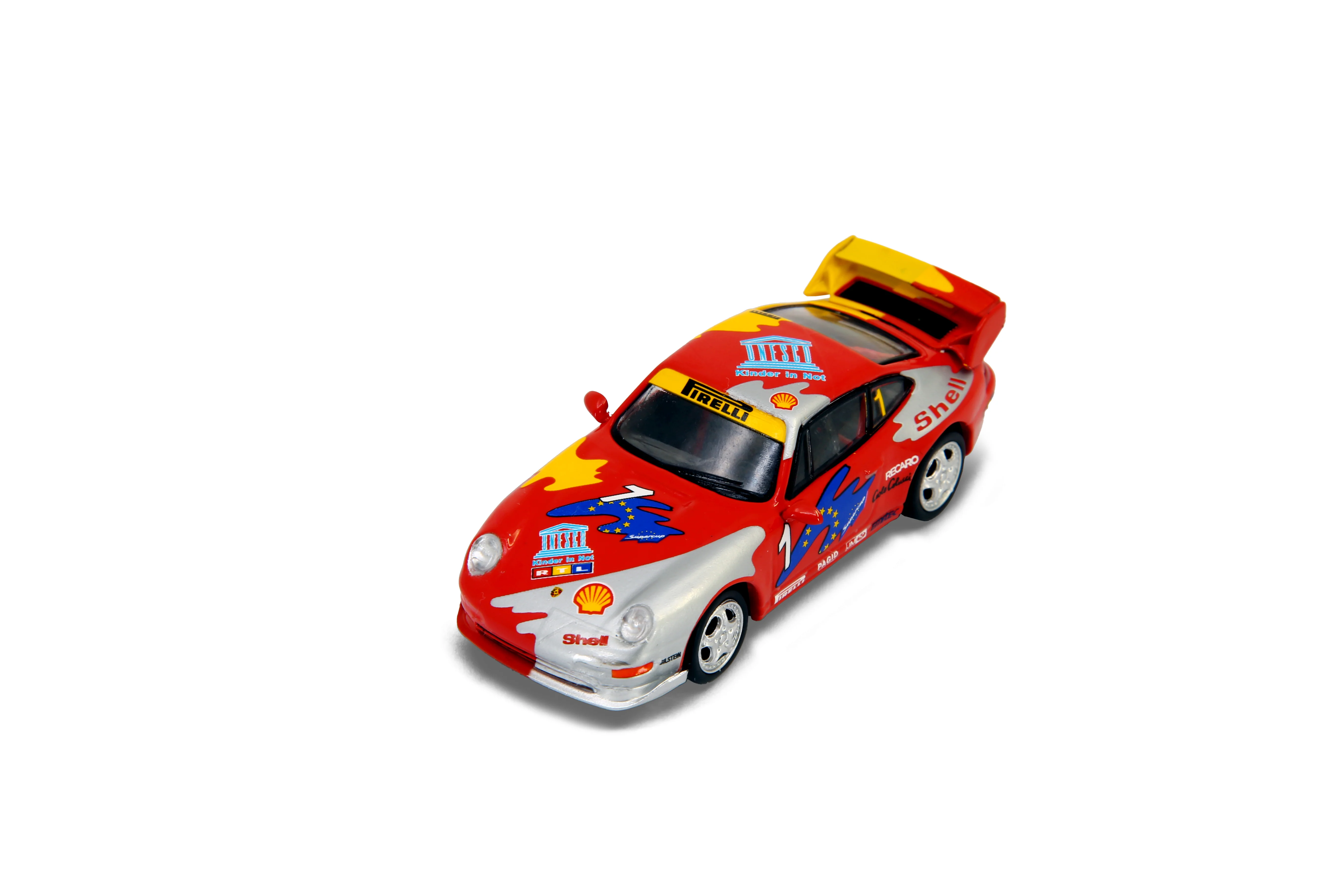 TINY x SPARKY 1/64 Porsche 993 Carrera Cup 1993 Shell Combo with rear spoiler - Image 2