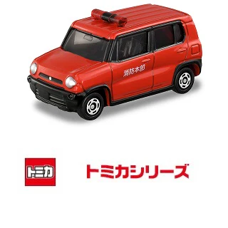 Tomica 106 Suzuki Hustler Fire Command Vehicle - Image 5